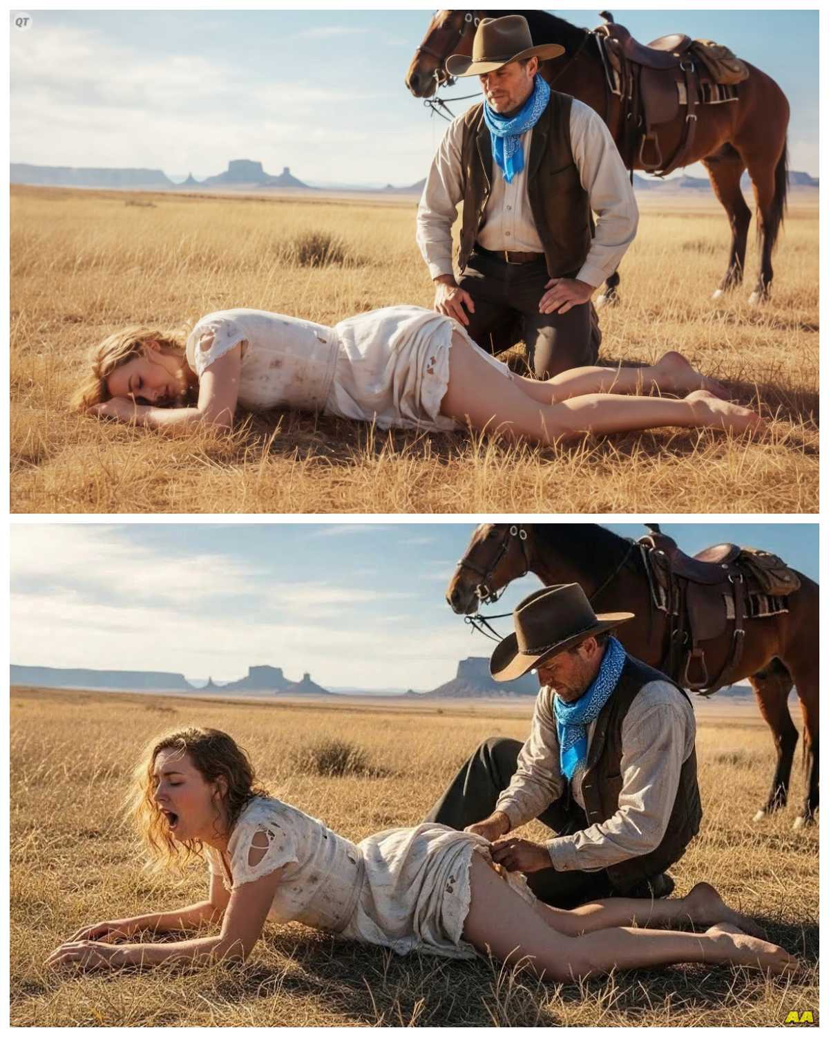 “Don’t… It Still Hurts There” — The Rancher Did It Anyway. And Then… He Had A Wife|Wild West Stories