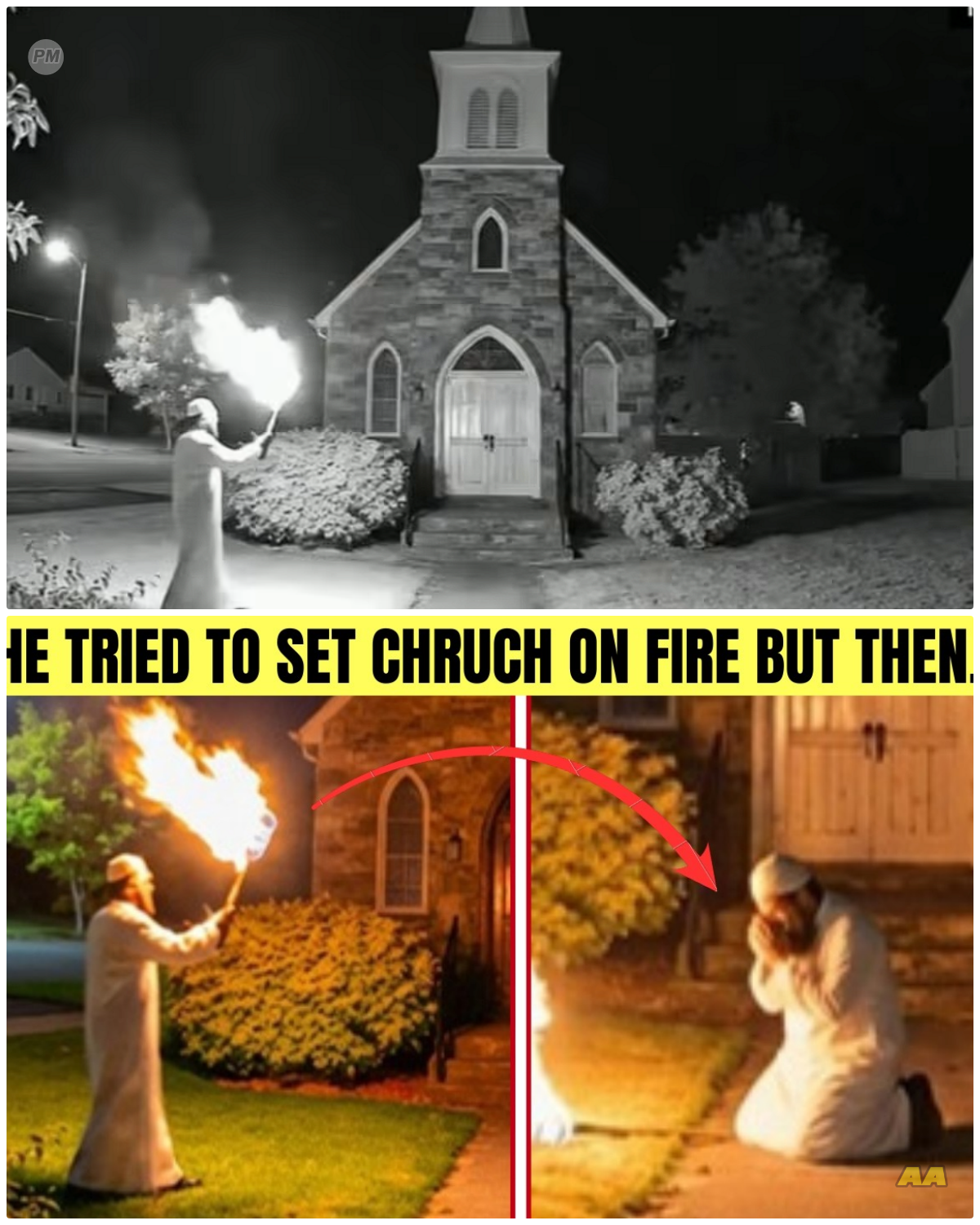 Radical Muslims set church on fire in Iran BUT what happen next shocked everyone –