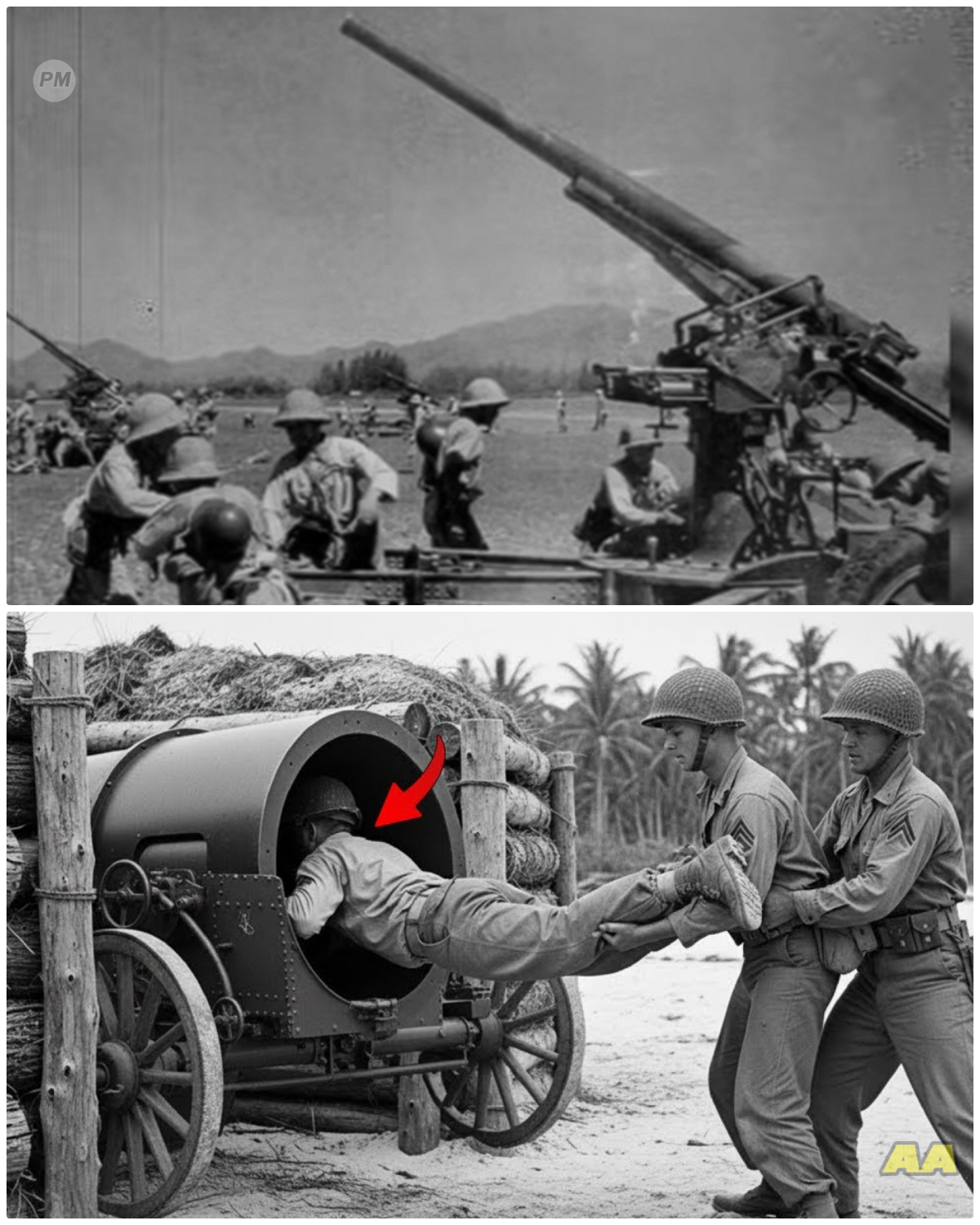 Why This Marine Dove Into the Firing Cannon Barrel — And Saved 7,500 Men His First Day