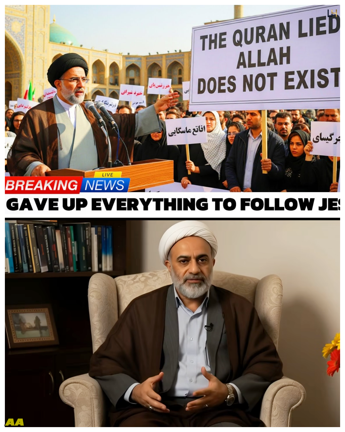 Iranian Professor Risks Everything After Publicly Questioning the Quran & Abandoning Islam for Jesus