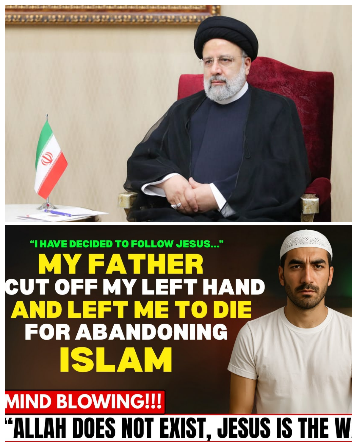 Top Iran Official’s Son Has Hand Amputated After Abandoning Islam to Follow Jesus || Testimony  What kind of price would someone pay for choosing a different path of faith in one of the world’s most tightly controlled religious societies? In a story that has sparked intense debate across the Middle East, the alleged son of a powerful official in Iran shares a testimony that many say reveals the hidden cost of belief. After secretly exploring the teachings of Jesus Christ, he claims his life was turned upside down by family pressure, social punishment, and shocking consequences that few outsiders ever hear about. Is this the untold reality behind religious conversion in closed societies, or a story that exposes a deeper spiritual struggle unfolding in silence? Discover the full testimony and why people across the world are reacting so strongly — click the article link in the comment to uncover the complete story.