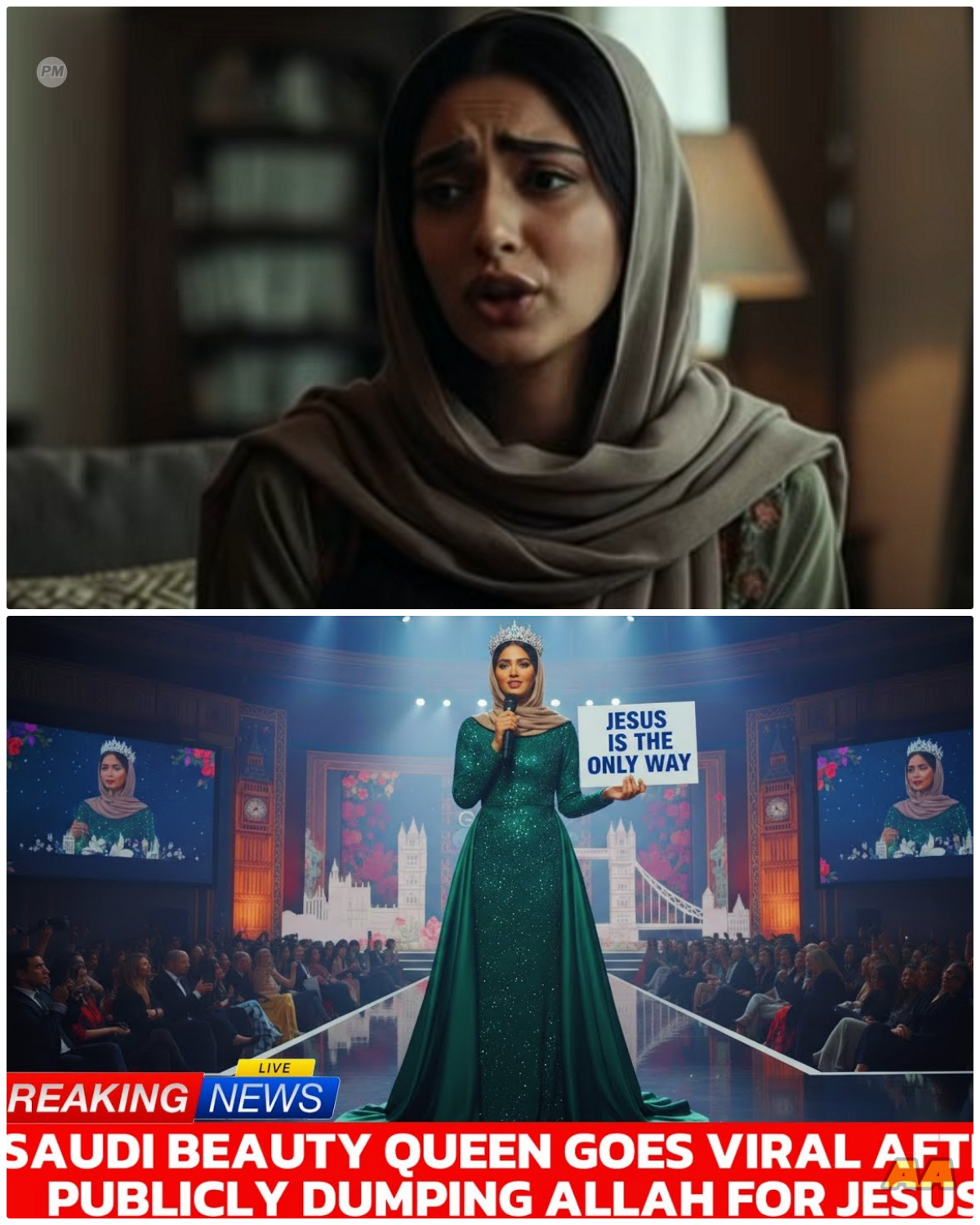 Saudi Beauty Queen Goes Viral For Her Conversion: “Jesus Appeared to Me Every Night”