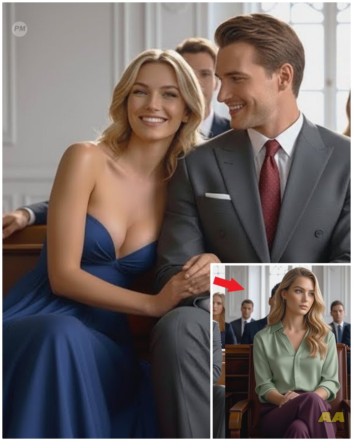 No one noticed her at the will reading… until her name was called for everything