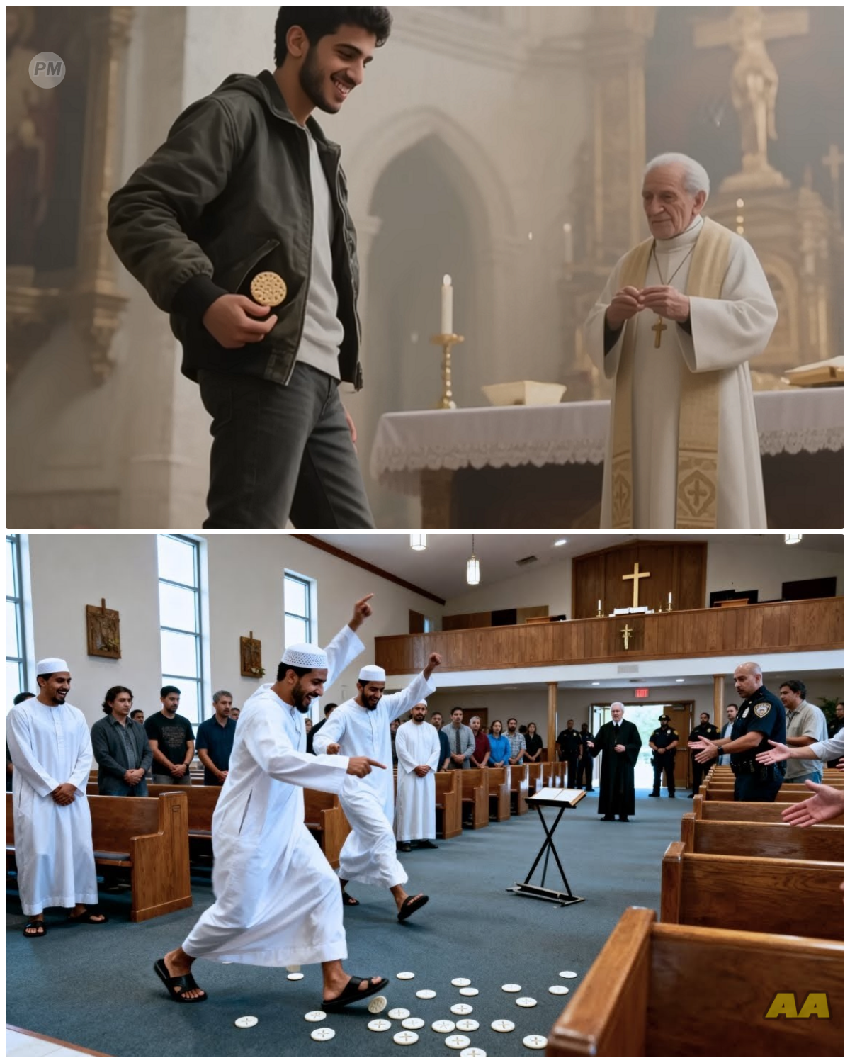 Muslim Man Stomps on Holy Bread. 3 Hours Later, The WORST Happened in the Church