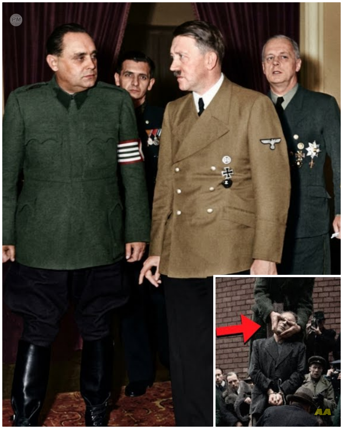 Public Execution of the Nazi Dictator Who Killed 90,000 Jews: Ferenc Szalasi