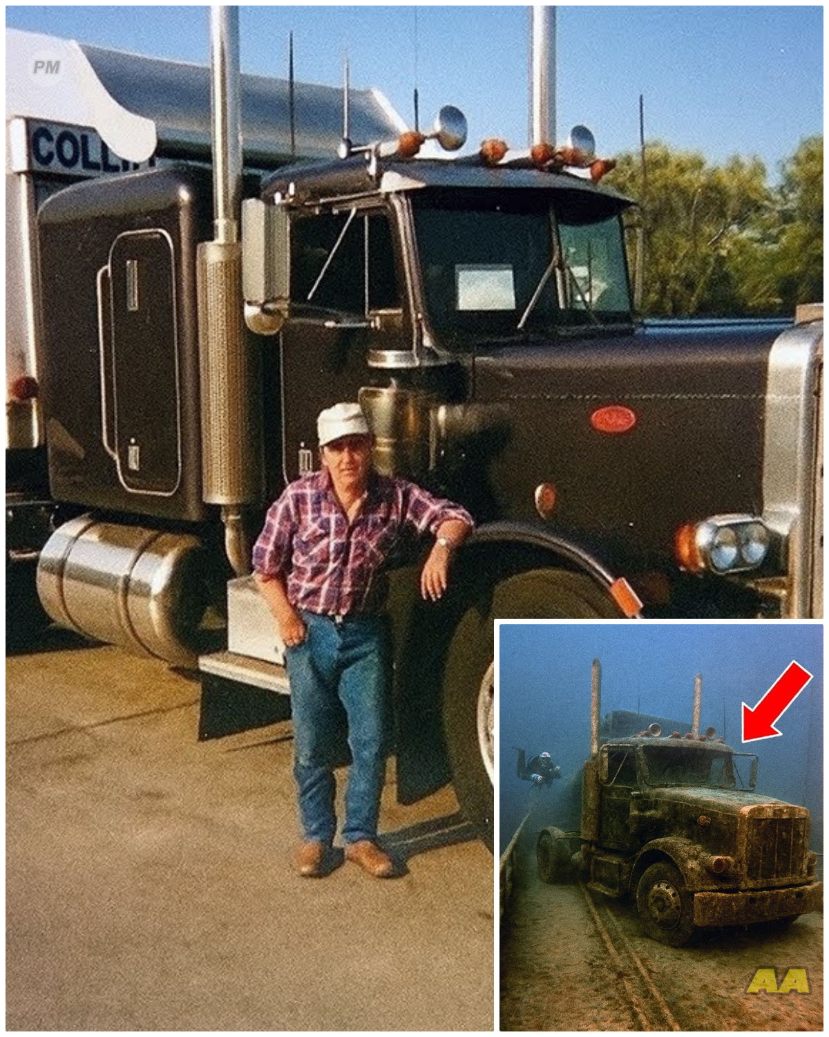“The Truck That Never Came Back — When a Missing Driver Was Found 20 Years Later at the Bottom of a Quarry With His Killer Still Living Next Door”