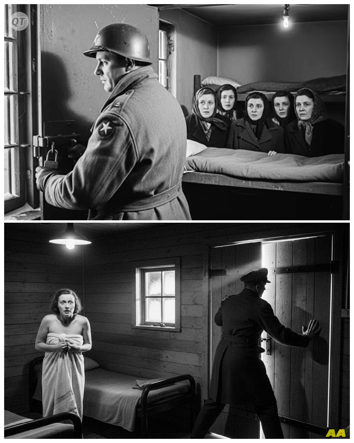 He Locked the Door Behind Us — Female German POWs Were Shocked What the American Officer Did-ZZ Next