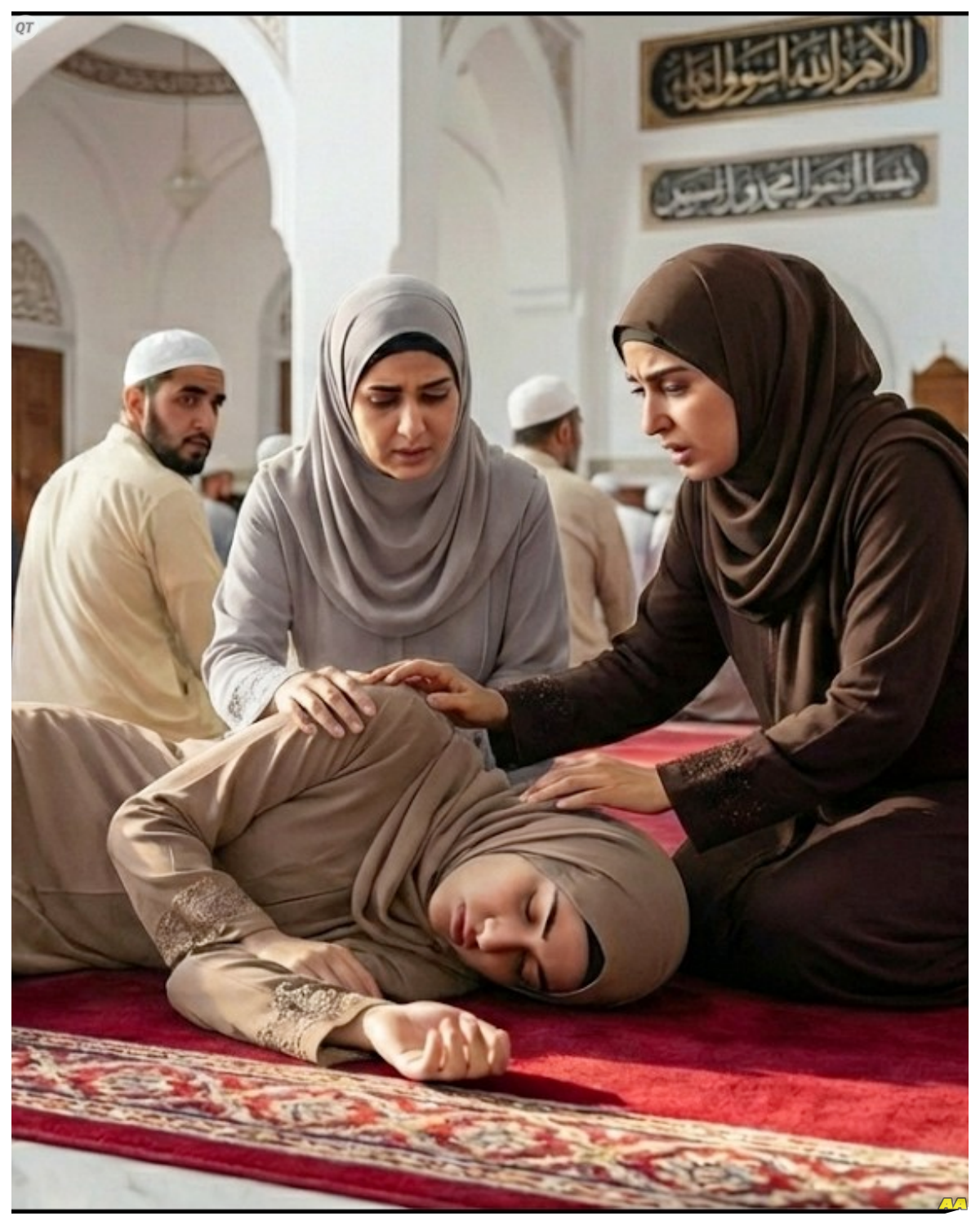 Muslim Woman Collapsed During Islamic Prayer and Woke Up Seeing Jesus