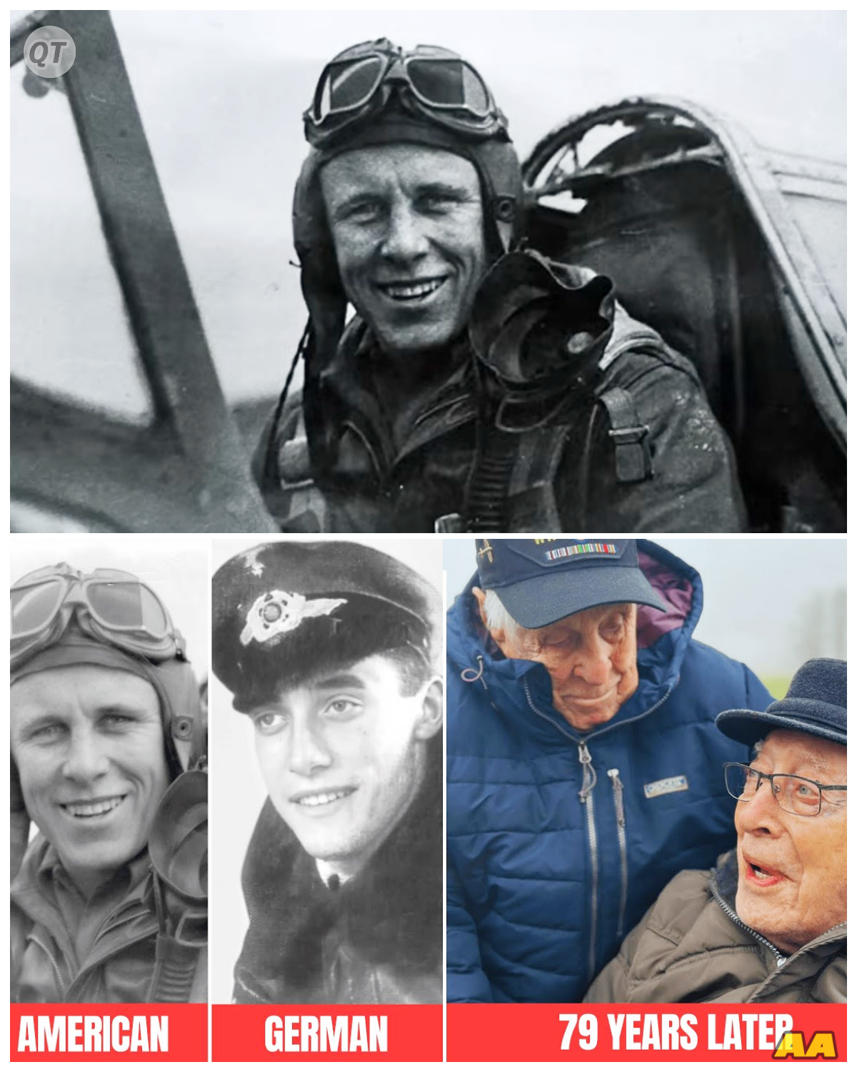 Two Enemy Pilots Saved His Life — 79 Years Later They Met For The First Time-ZZ