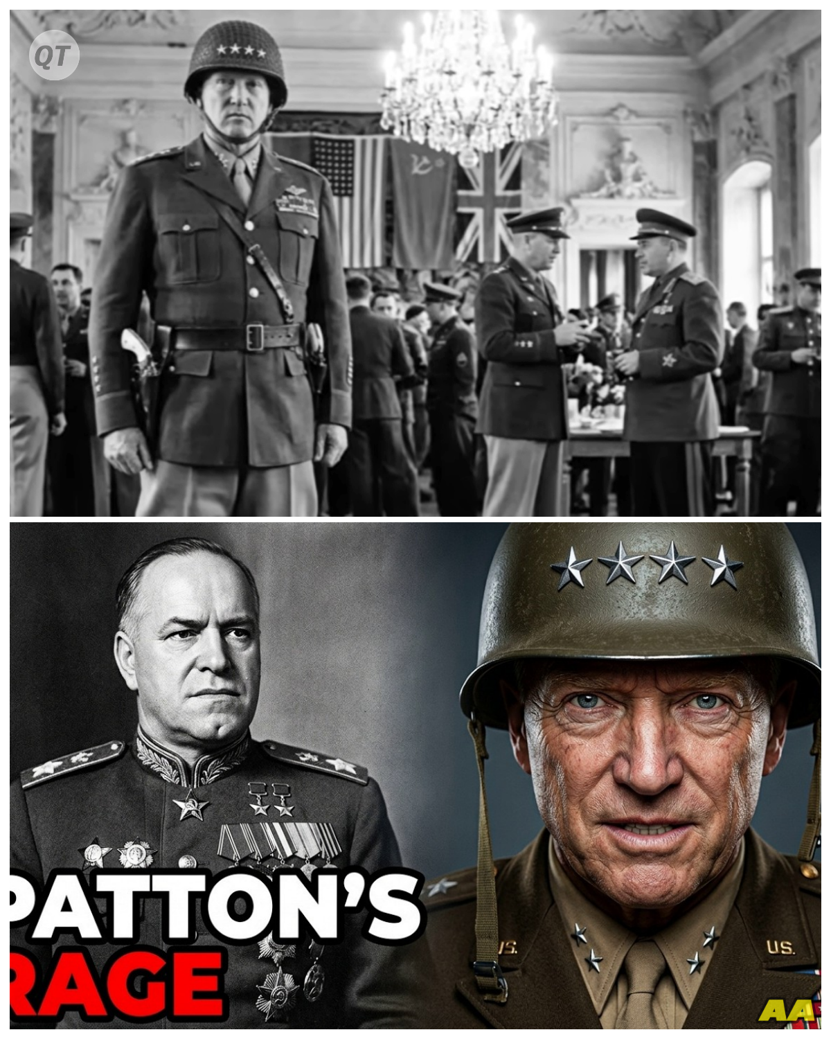 What Patton Said to the Russian General Who Called Him a Coward.-ZZ