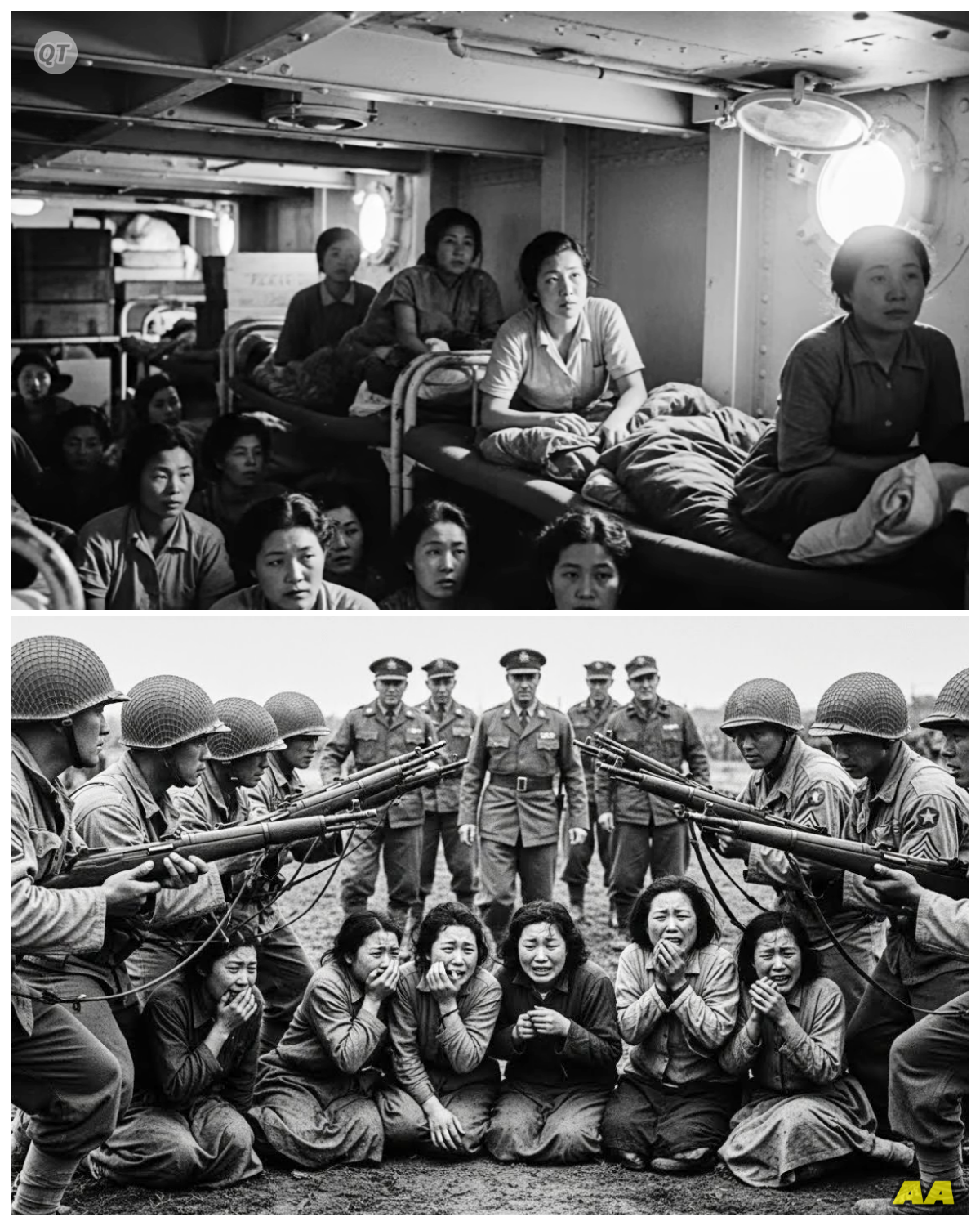 “Run! Your Commanders Are Coming!” — American Guards Formed a Shield Around Japanese POW Women-ZZ