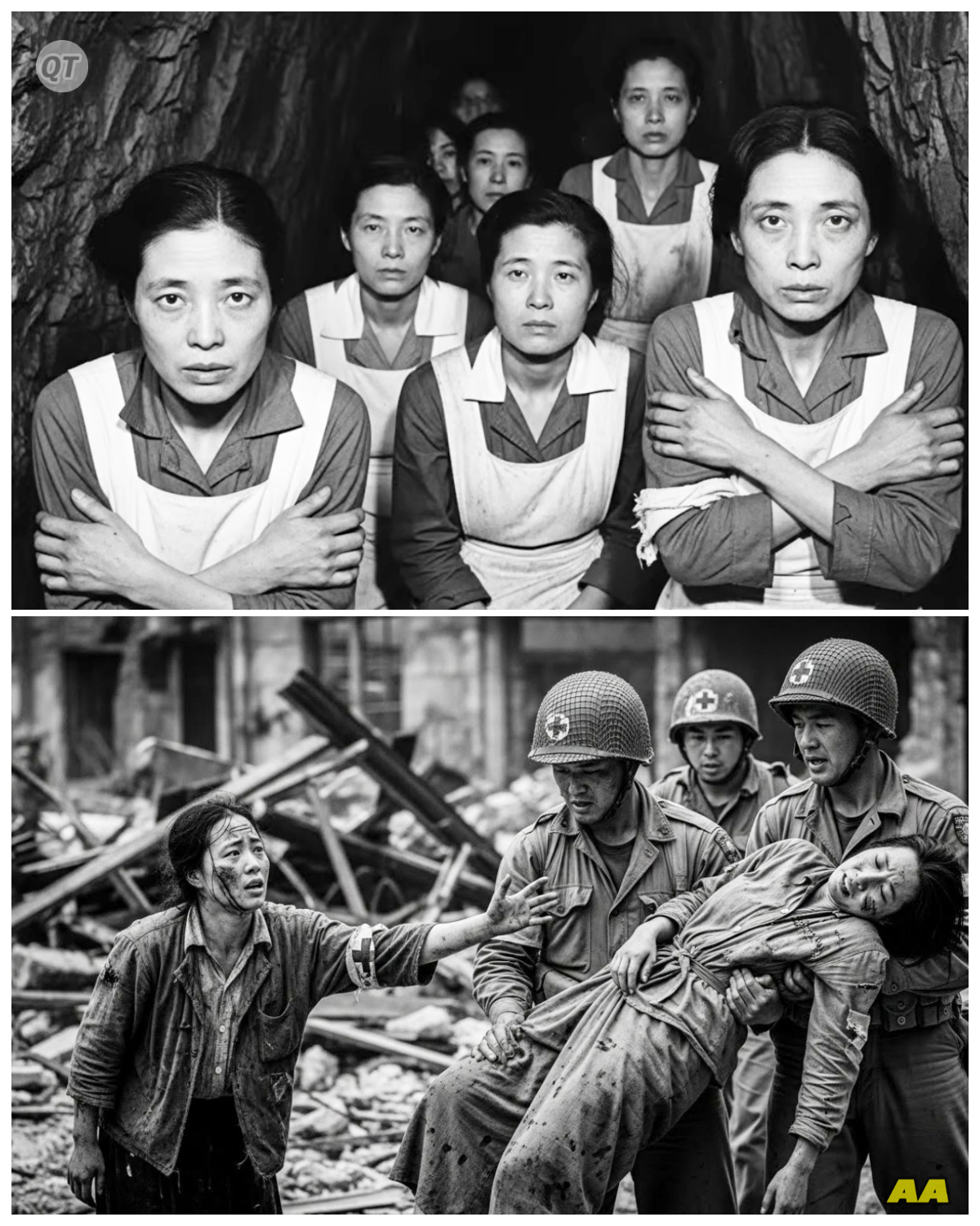 “‘Save Yourself, Leave Me’ — Japanese Women POWs Begged Before American Medics Carried Both”-ZZ