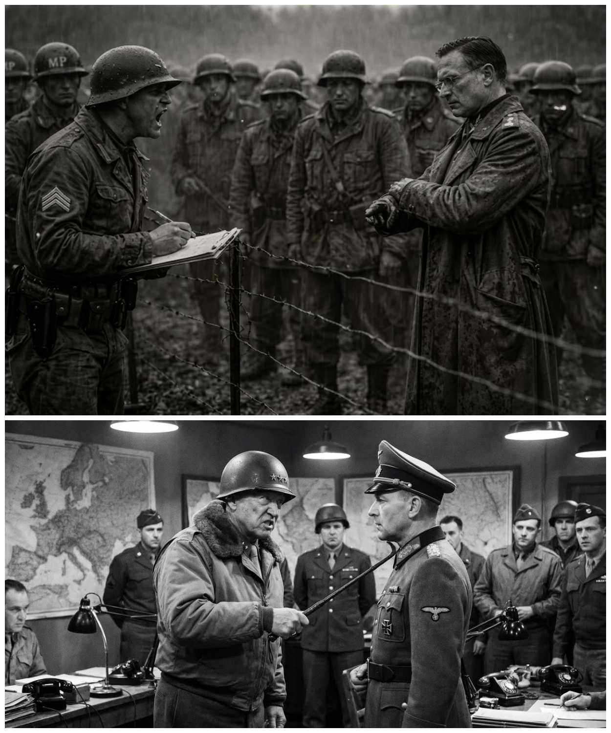 A German Officer Demanded Respect – Patton Gave Him Reality