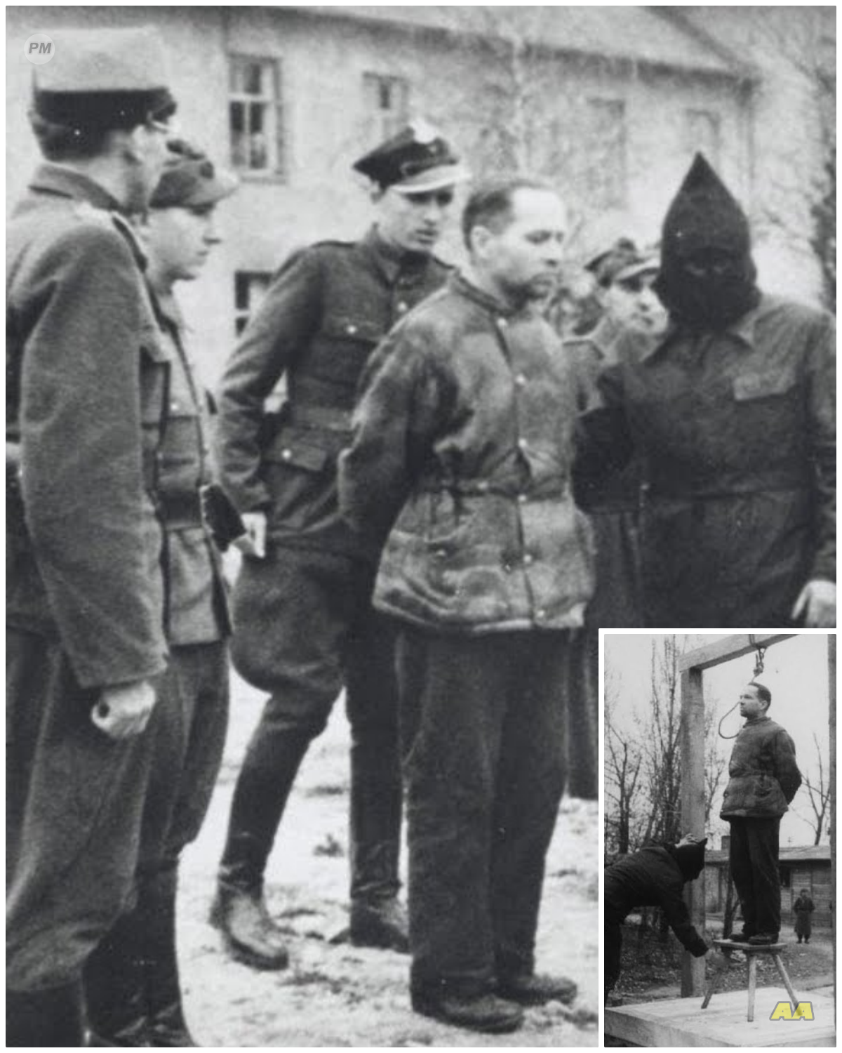 Vengeful Execution Of The Commandant of Auschwitz