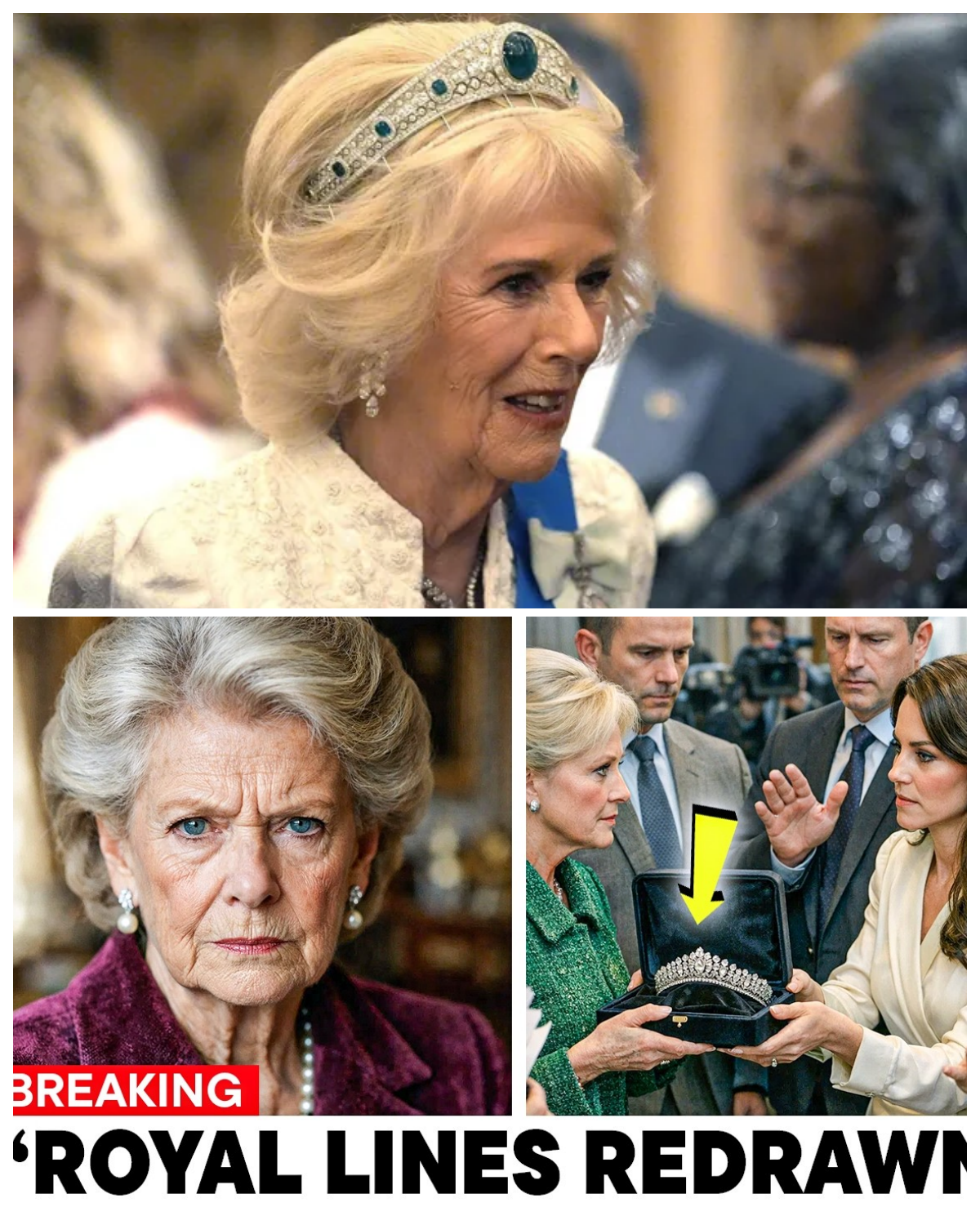 Princess Alexandra Privately Gifts kate the Spencer Family Tiara, Refuses Camilla’s Viewing Request