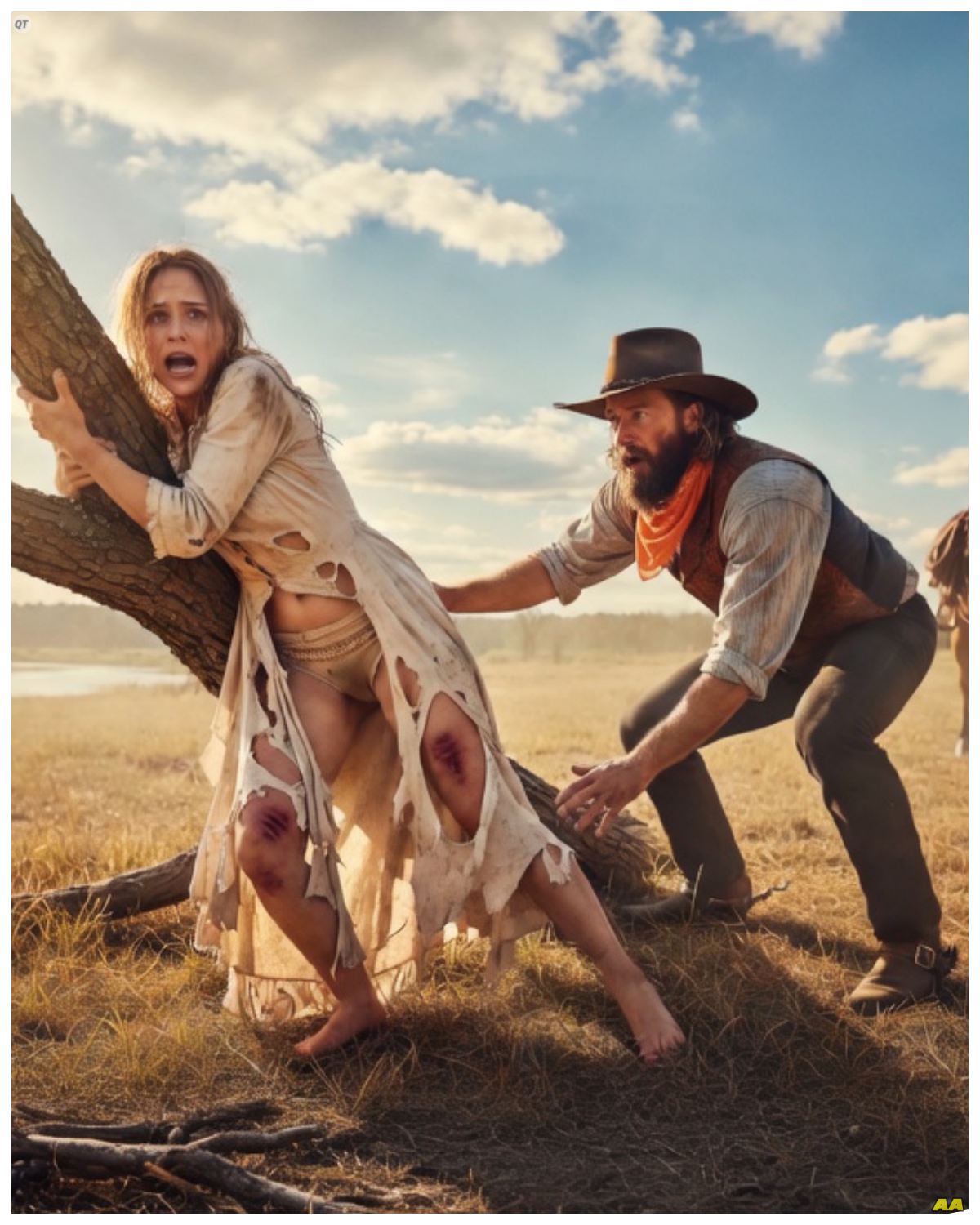 “He Did... It’s Split Open” – The Rancher Checks... And Is Shocked.