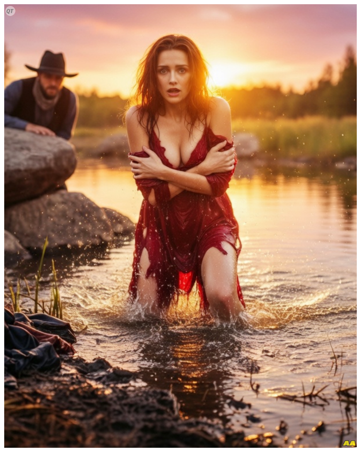 He Accidentally Saw Her Secret at the Creek—Then Gave Her the Only Home She’d Ever Known