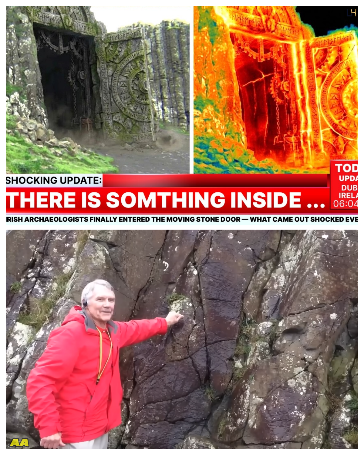 Irish Archaeologists Finally Entered the Moving Stone Door — What Came Out Shock