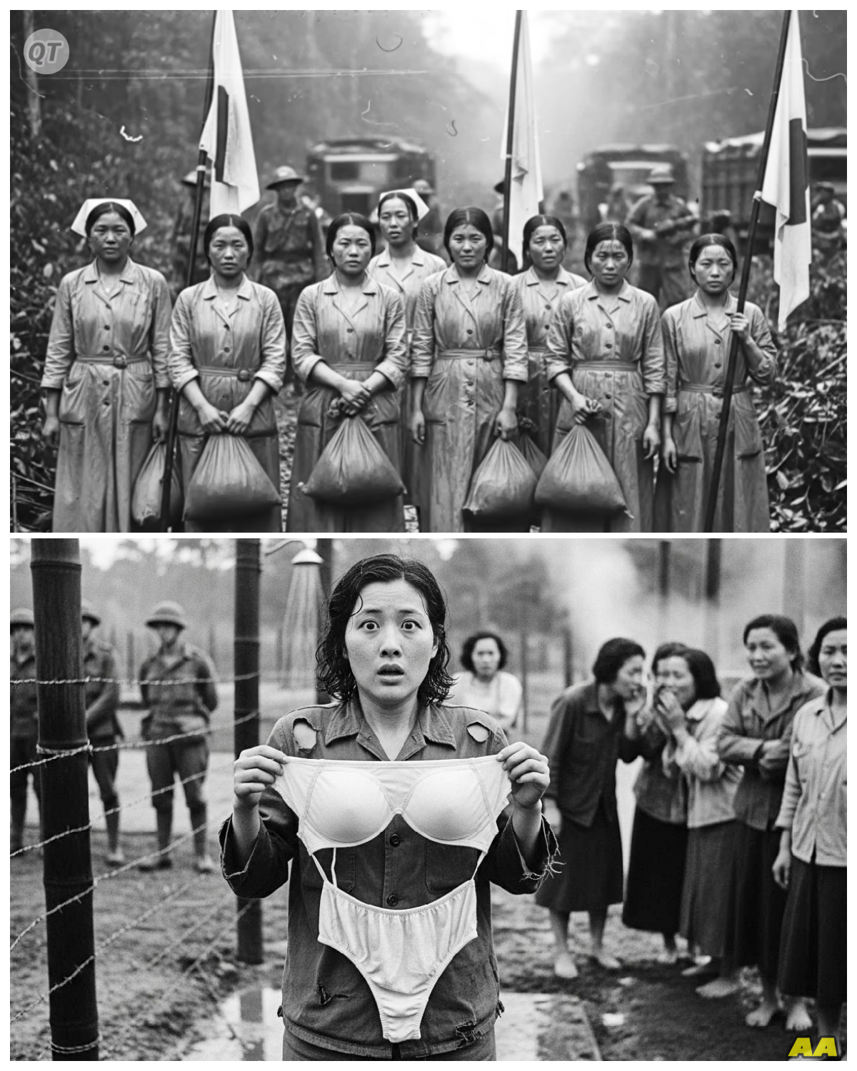 “What Are These Soft Undergarments?” — Japanese Women POWs Were Stunned for the First Time-ZZ