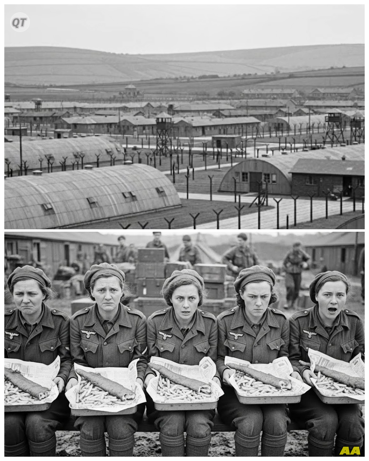 You Feed This to Animals? — German POW Women in Britain Stared at Their Rations in Horror… Until…-ZZ