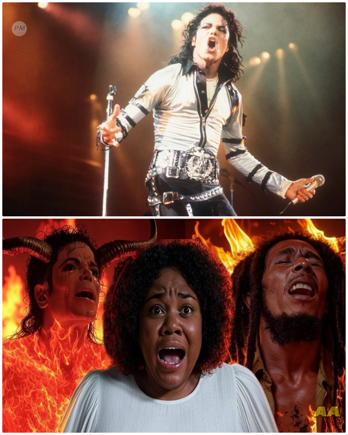 She Saw Michael Jackson and Bob Marley in Hell and they Gave Her a Message