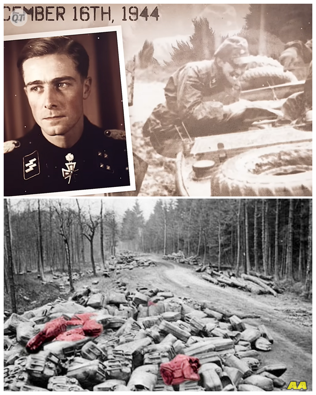 German Colonel Peiper Captured 50,000 Gallons of US Fuel and Realized Germany Was Doomed-ZZ