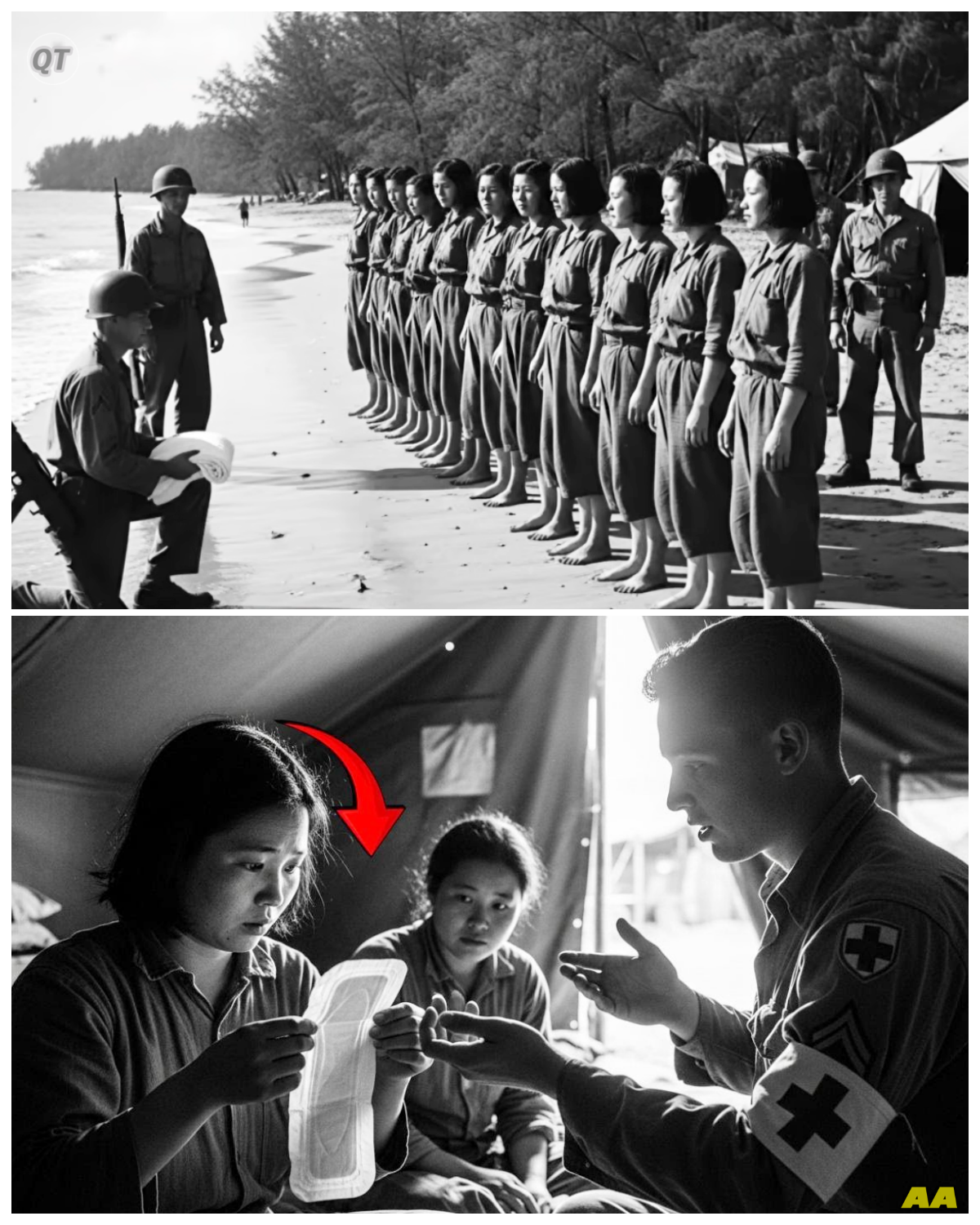 Japanese Women POWs Were Shocked When American Soldiers Gave Them Sanitary Pads-ZZ
