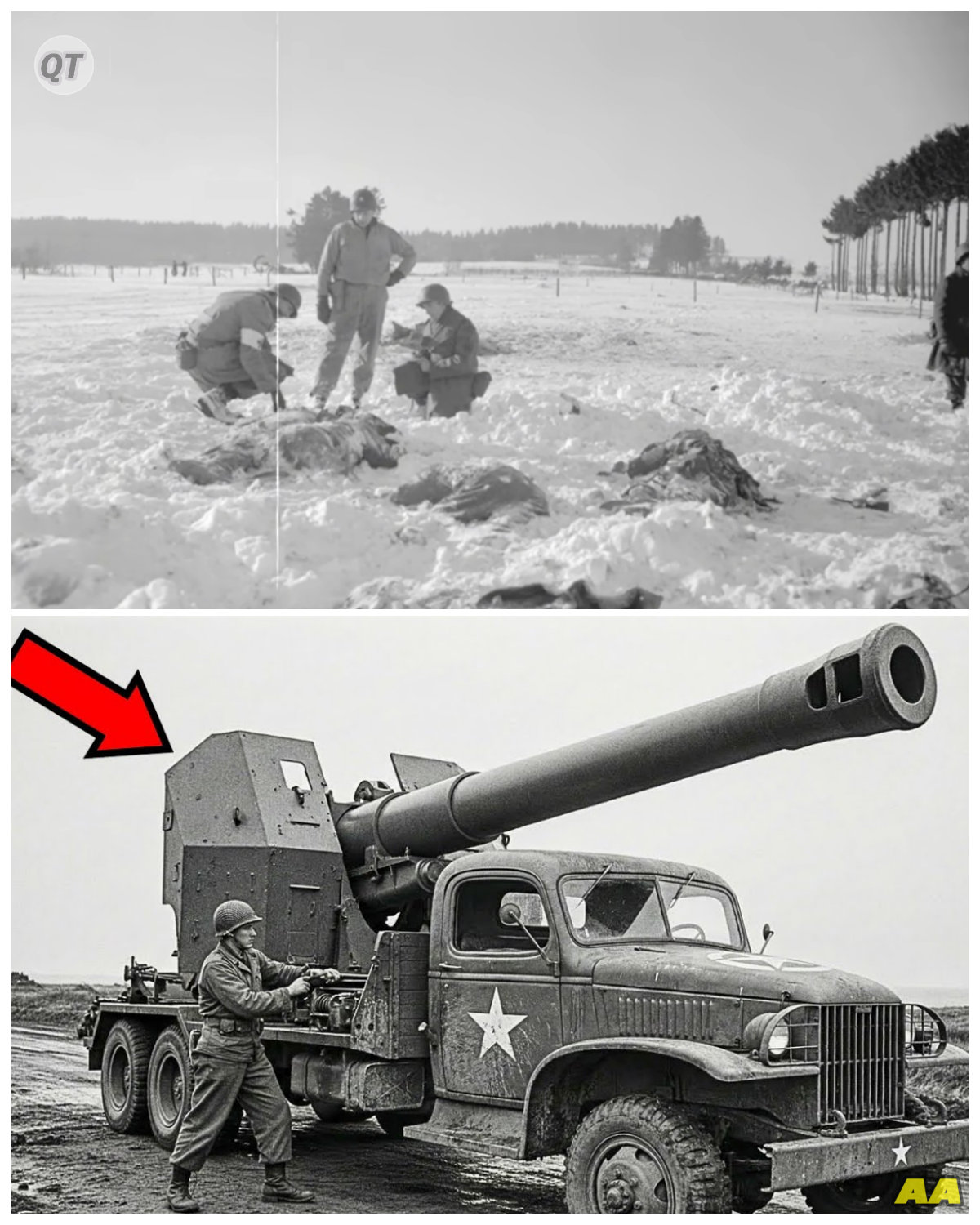 When They Put a Naval Cannon on a Truck — Germans Called Them “Devil Trucks”-ZZ