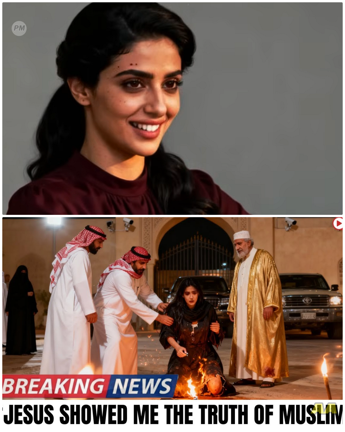 Saudi Princess Set On FIRE For Reading Bible, Then JESUS SAVES HER