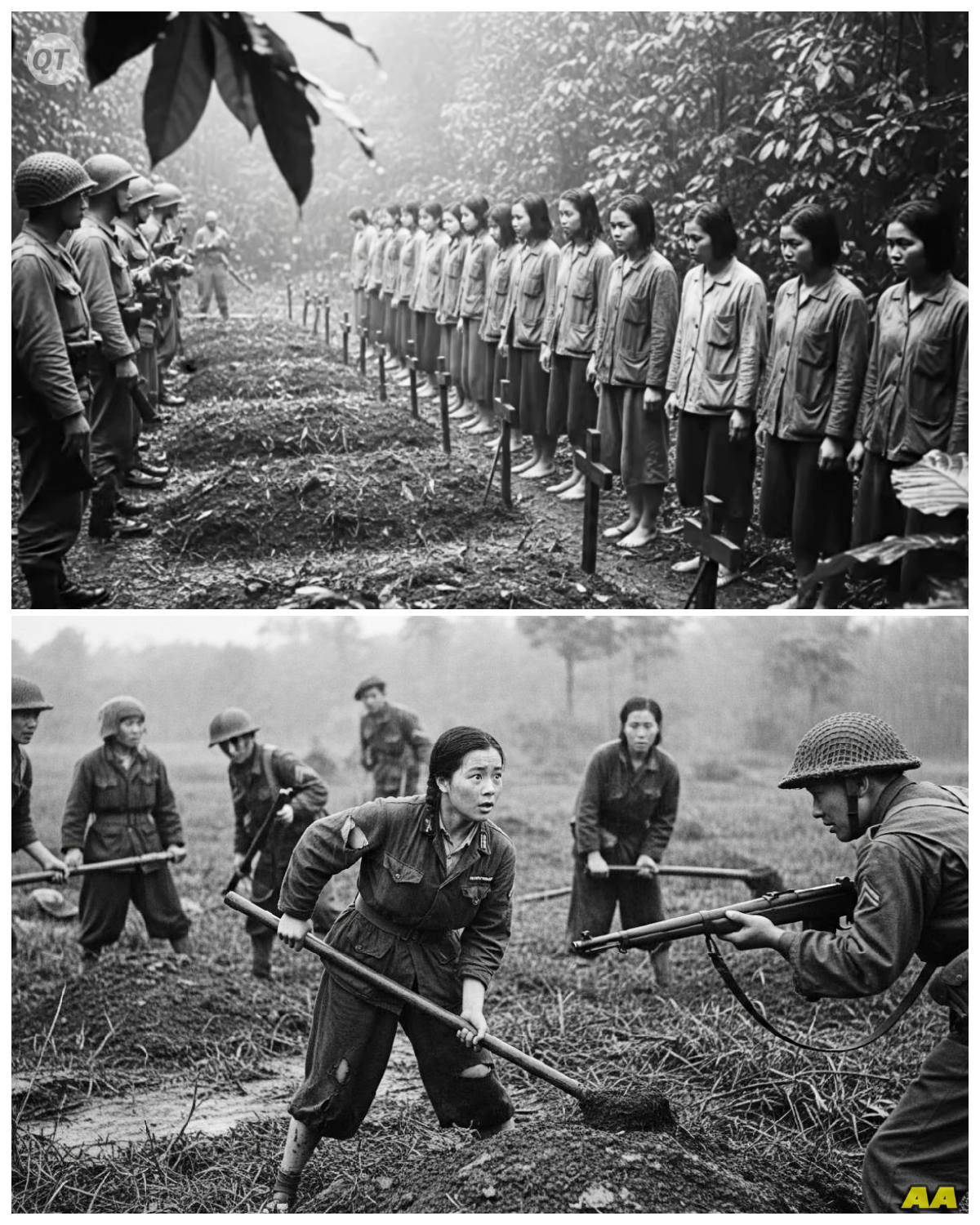 “We Were Forced to Dig Our Own Graves” — What Happened Next Left Japanese Women POWs Frozen-ZZ