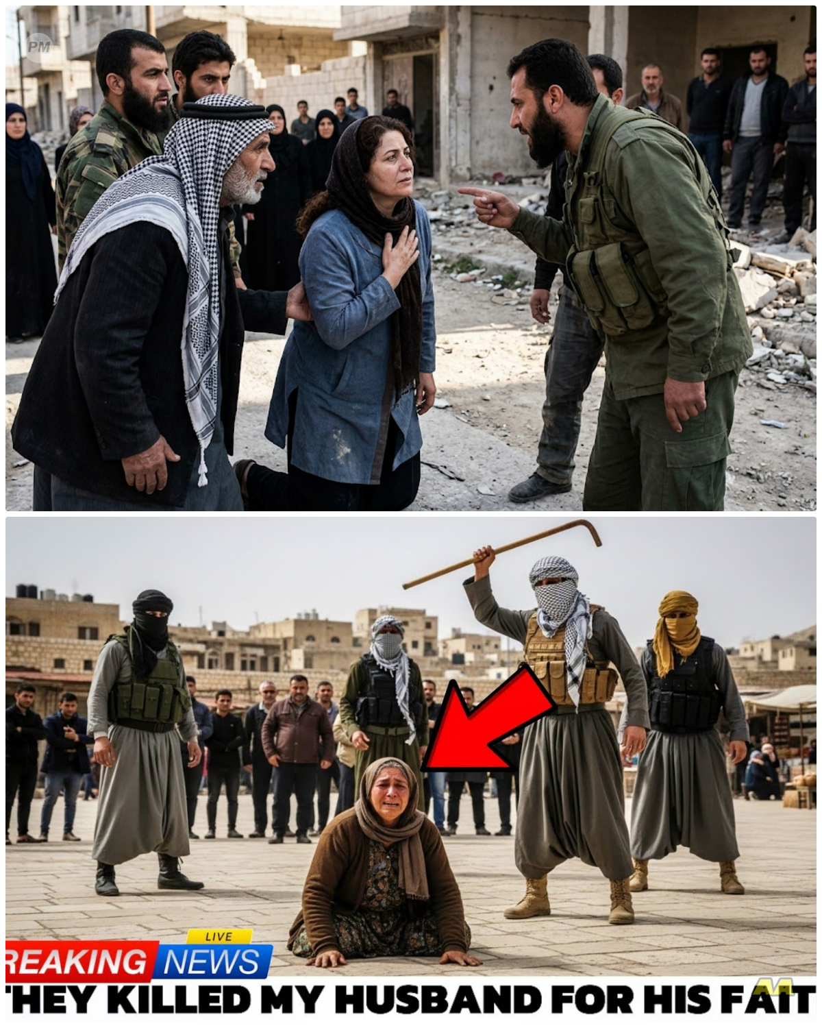 Syrian Pastor’s Wife Publicly Beaten and Asked to Deny Jesus Then She Did Something Unexpected