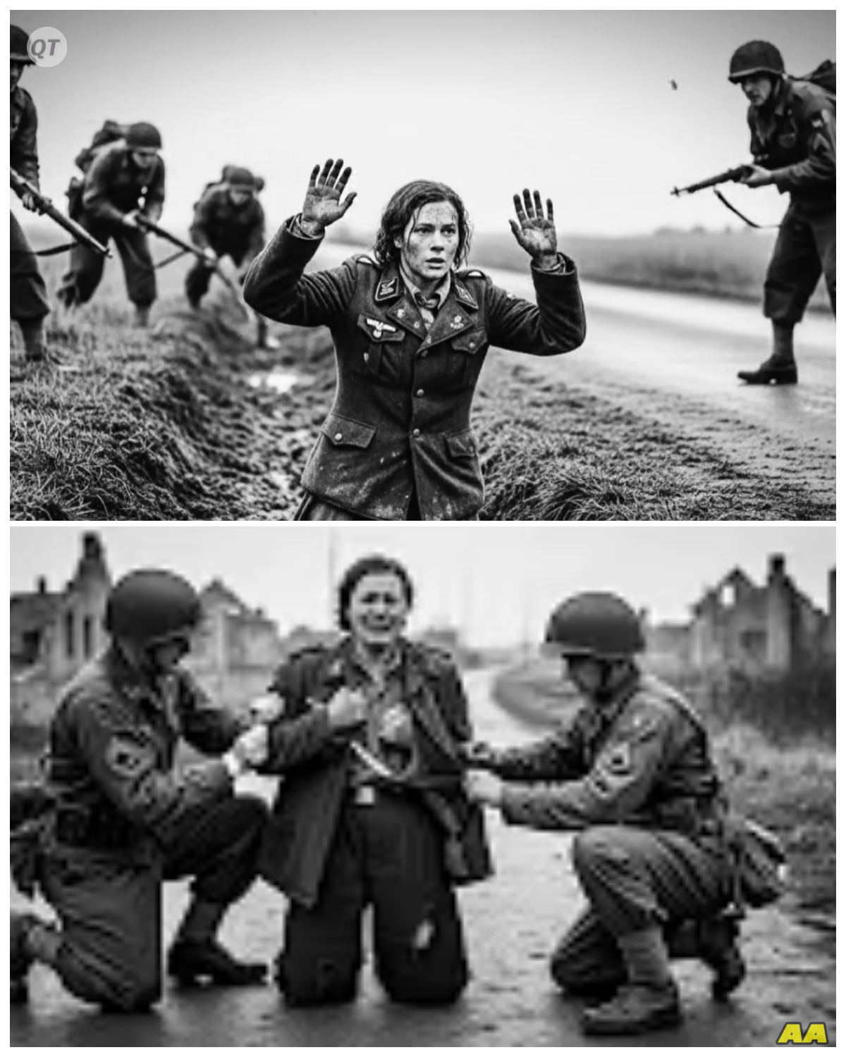 Fear and Shock: A German Woman Prisoner’s Emotional Encounter with an American Soldier-ZZ