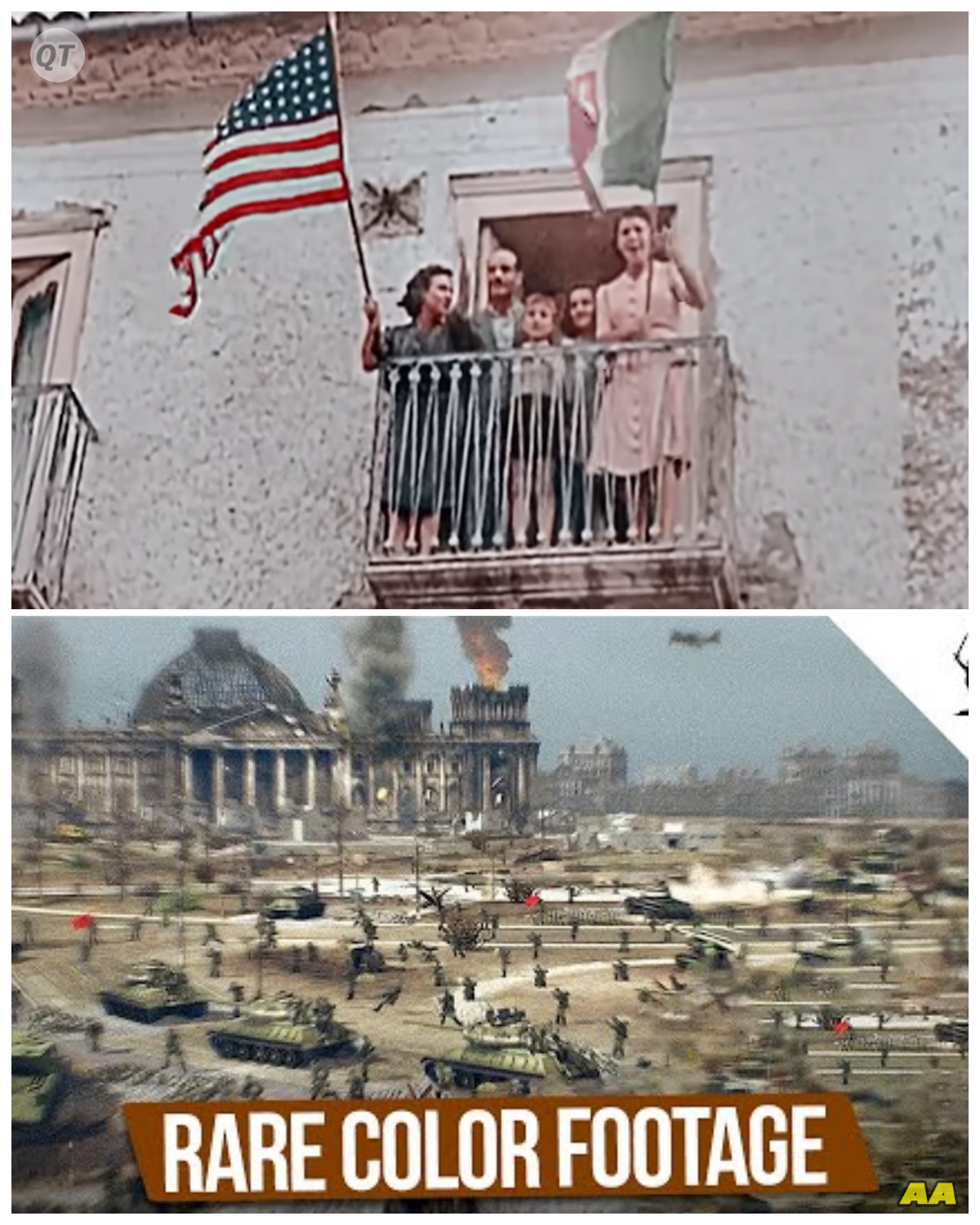 RARE FOOTAGE OF THE BATTLE OF BERLIN | IN COLOR-ZZ