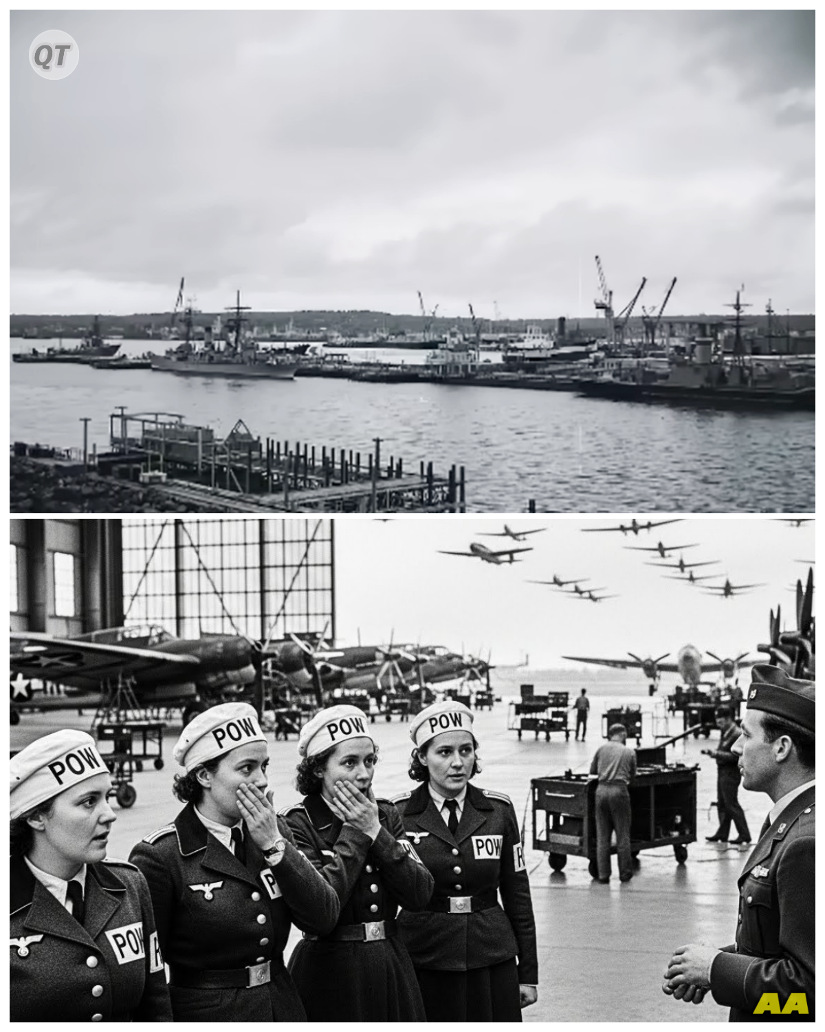 “Its Not Possible!” German Women POWs Arrived On US Soil—And Were Surprised By U.S. Military Power-ZZ