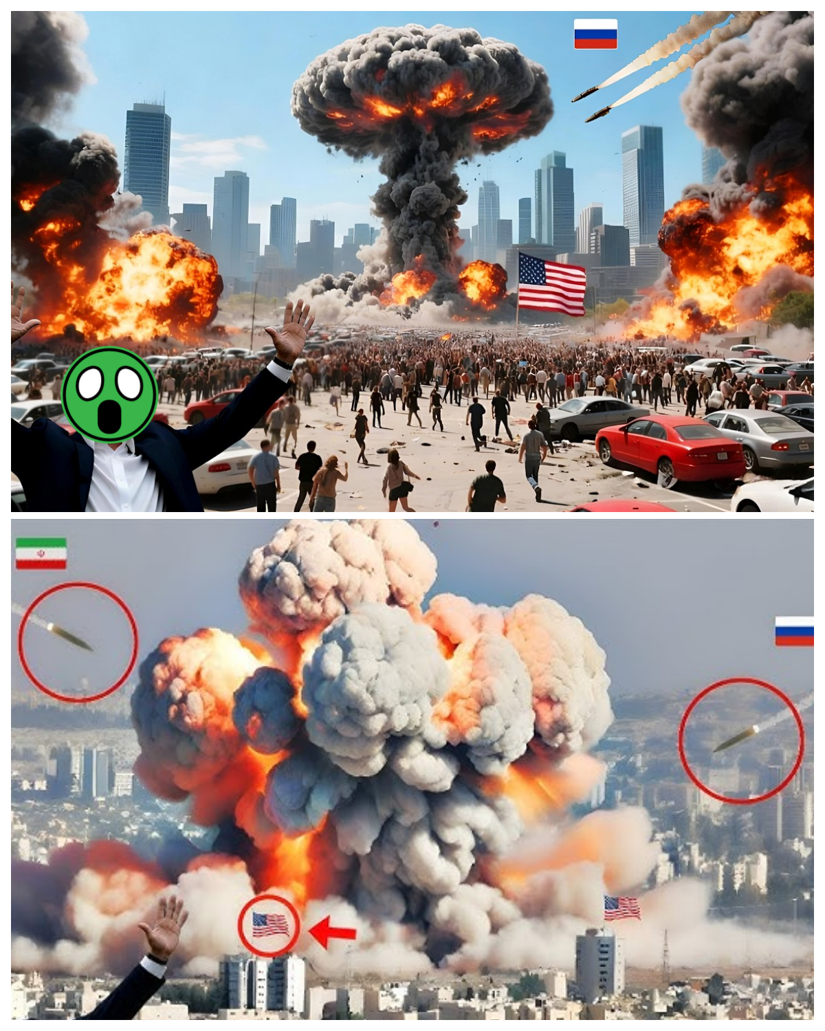 2 hours ago! The glory of the US has collapsed at the hands of Russia, look what happened!