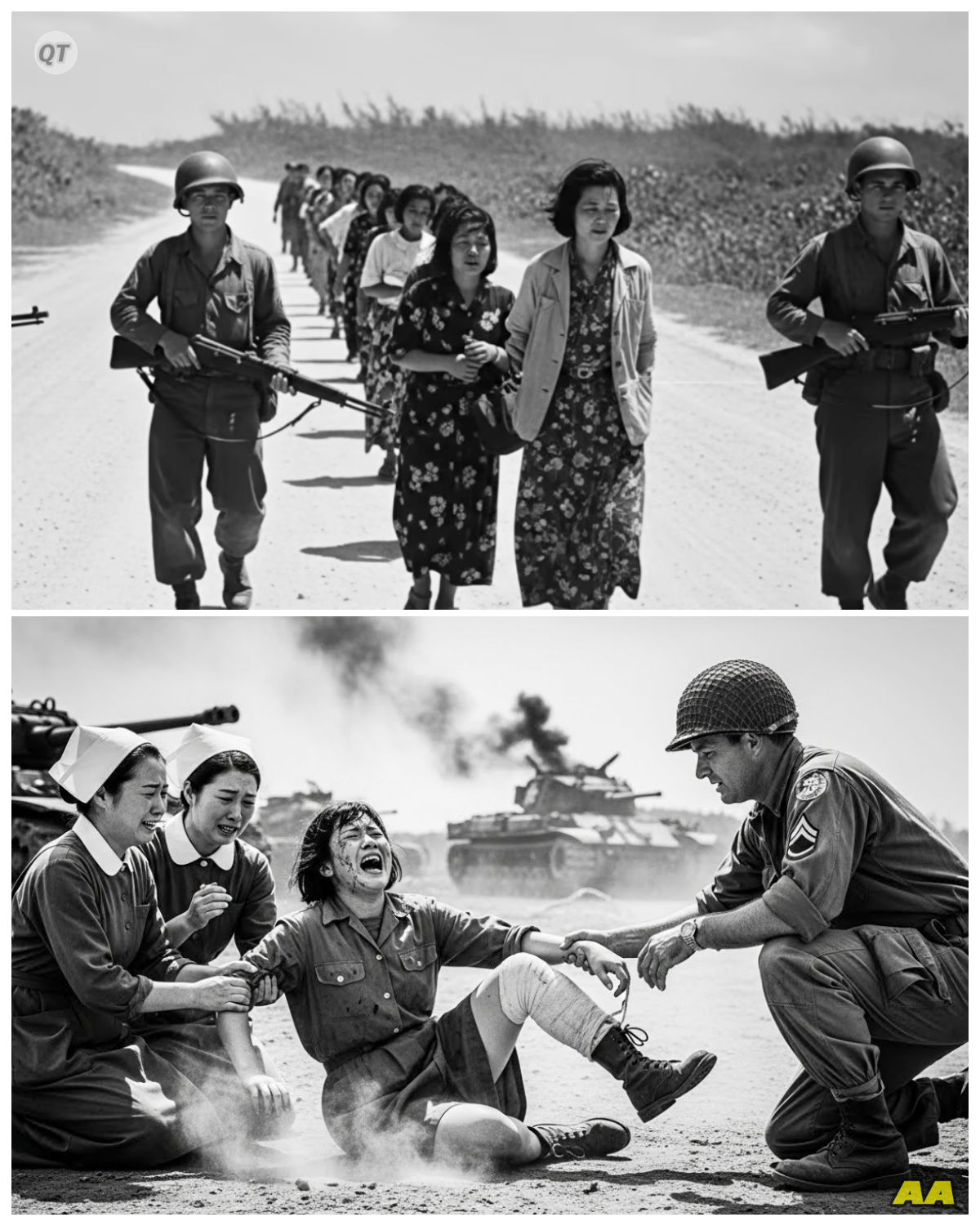 “She Can’t Walk Anymore” — Japanese Women POWs Carried Their Tortured Friend, U.S. Medics Rushed-ZZ