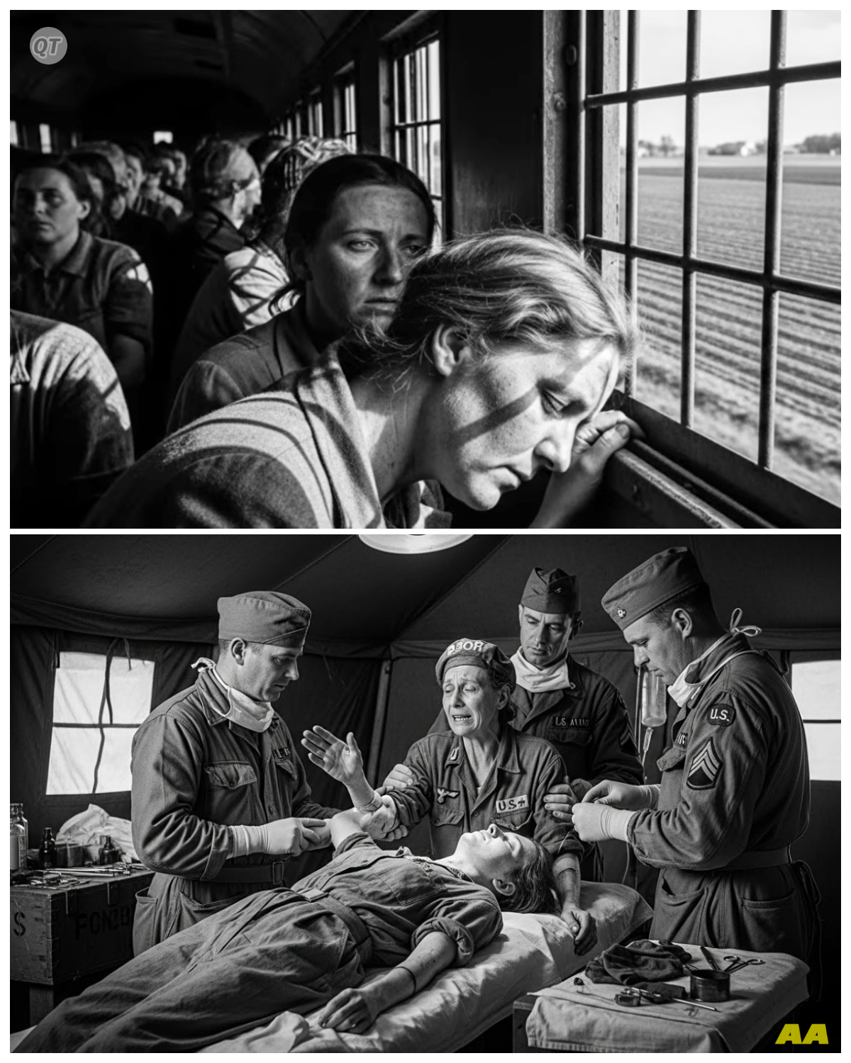 “My Friend is DYING, Please Just Shoot Her!” — German POW Woman BEGGED Before U.S. Surgeons Operated-ZZ