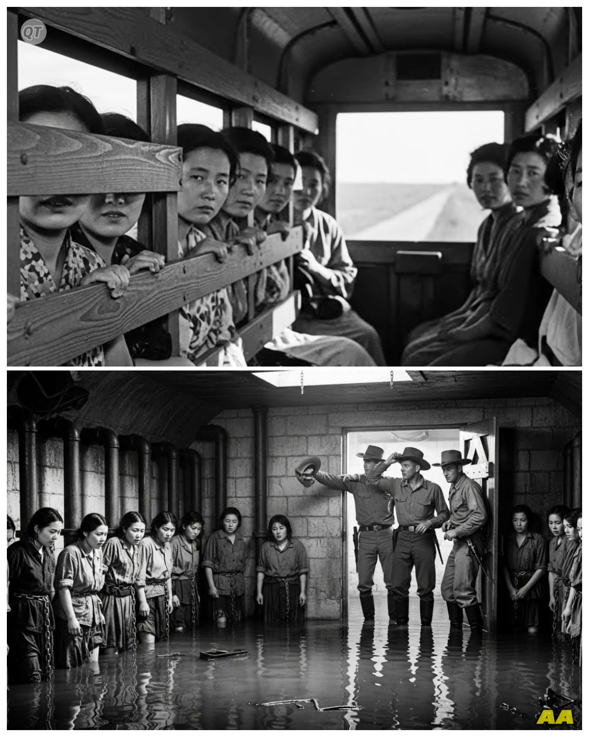 47 Japanese Women POWs Were Chained in a Flooded Basement — Cowboys Found Them With 6 Inches Water-ZZ