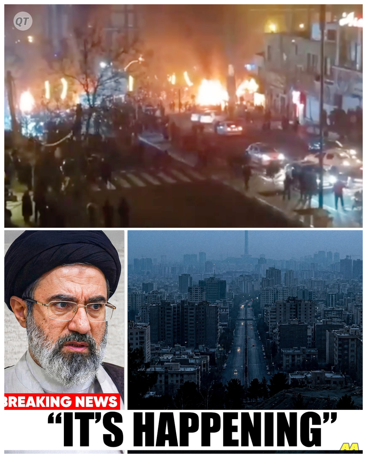 “Chaos in the Streets: Tehran Blackout Exposes IRGC’s Weakness in Shocking Turn of Events! -ZZ”  In a dramatic twist, Tehran has succumbed to a massive blackout, revealing the IRGC’s crumbling authority as citizens take to the streets in protest! With no lights and no answers, the atmosphere is charged with fear and defiance. What does this sudden loss of control mean for the regime, and will it spark a wave of unrest that the government cannot contain? This blackout could be the catalyst for a revolution!