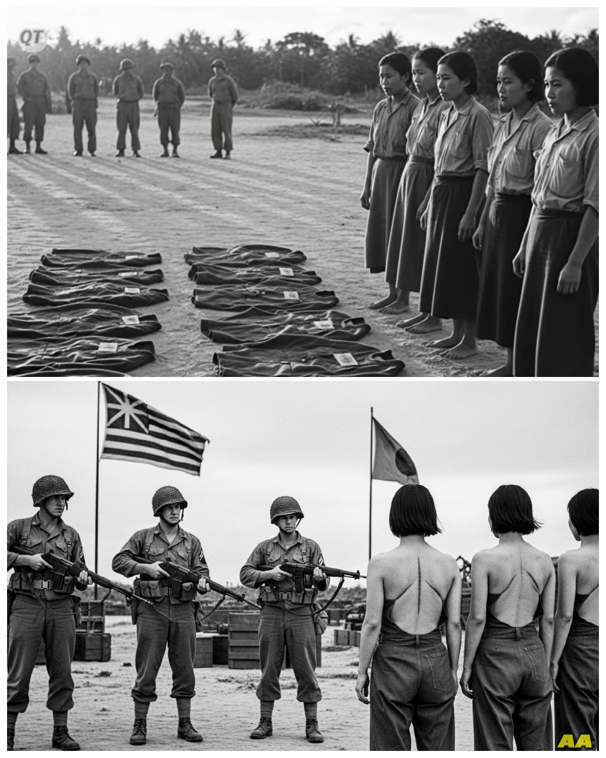 Take Off Your Uniforms – What Happened Next Left Japanese Female POWs in Disbelief-ZZ