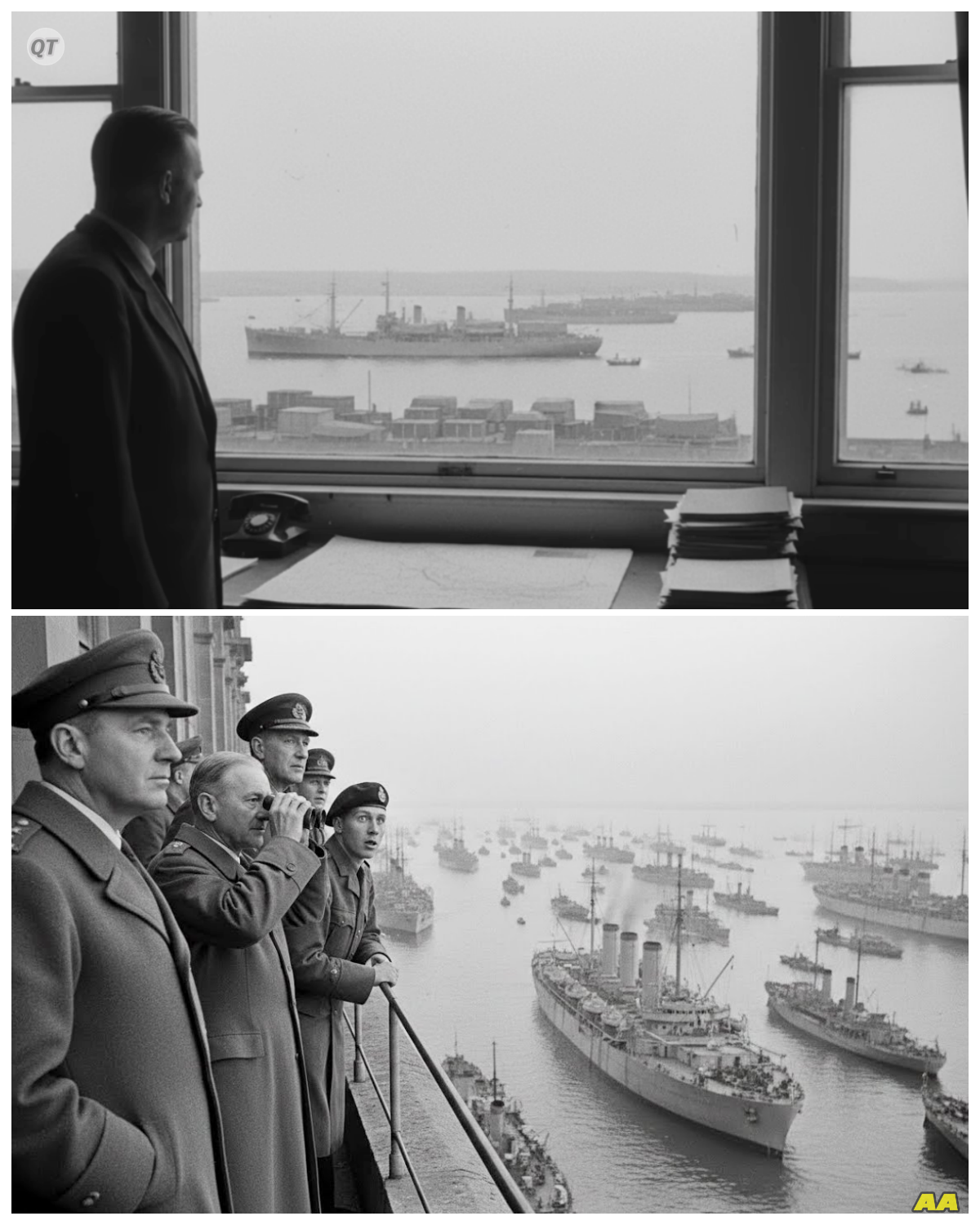 What British Generals Said When They Saw America’s Invasion Fleet for D-Day-ZZ