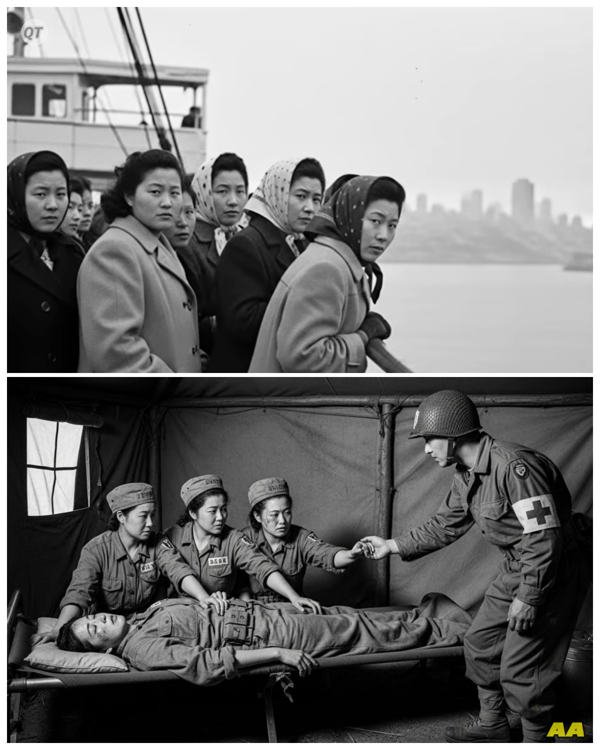“Don’t Touch Her, She’s Dying!” — Japanese POW Women Shielded Their Friend Until the U.S. Medics-ZZ