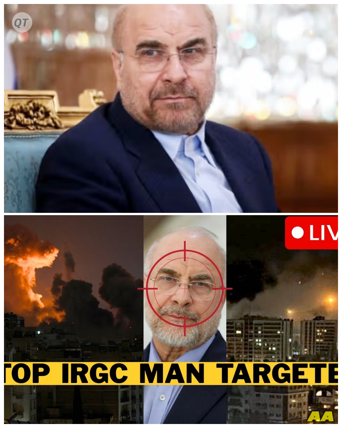 “🚨 CHAOS IN IRAN: ISRAEL’S DRAMATIC STRIKE ON IRGC LEADER GHALIBAF IN TEHRAN—WHAT’S NEXT?” -ZZ  In a jaw-dropping escalation, Israel has launched a targeted attack on IRGC leader Ghalibaf, plunging Tehran into chaos and uncertainty! As the dust settles, the potential ramifications of this bold move are sending shockwaves throughout the region. Will Iran retaliate, and how will this impact the already volatile geopolitical landscape? With the world on high alert, the stakes have never been higher, and the outcome of this confrontation could reshape the future of the Middle East!