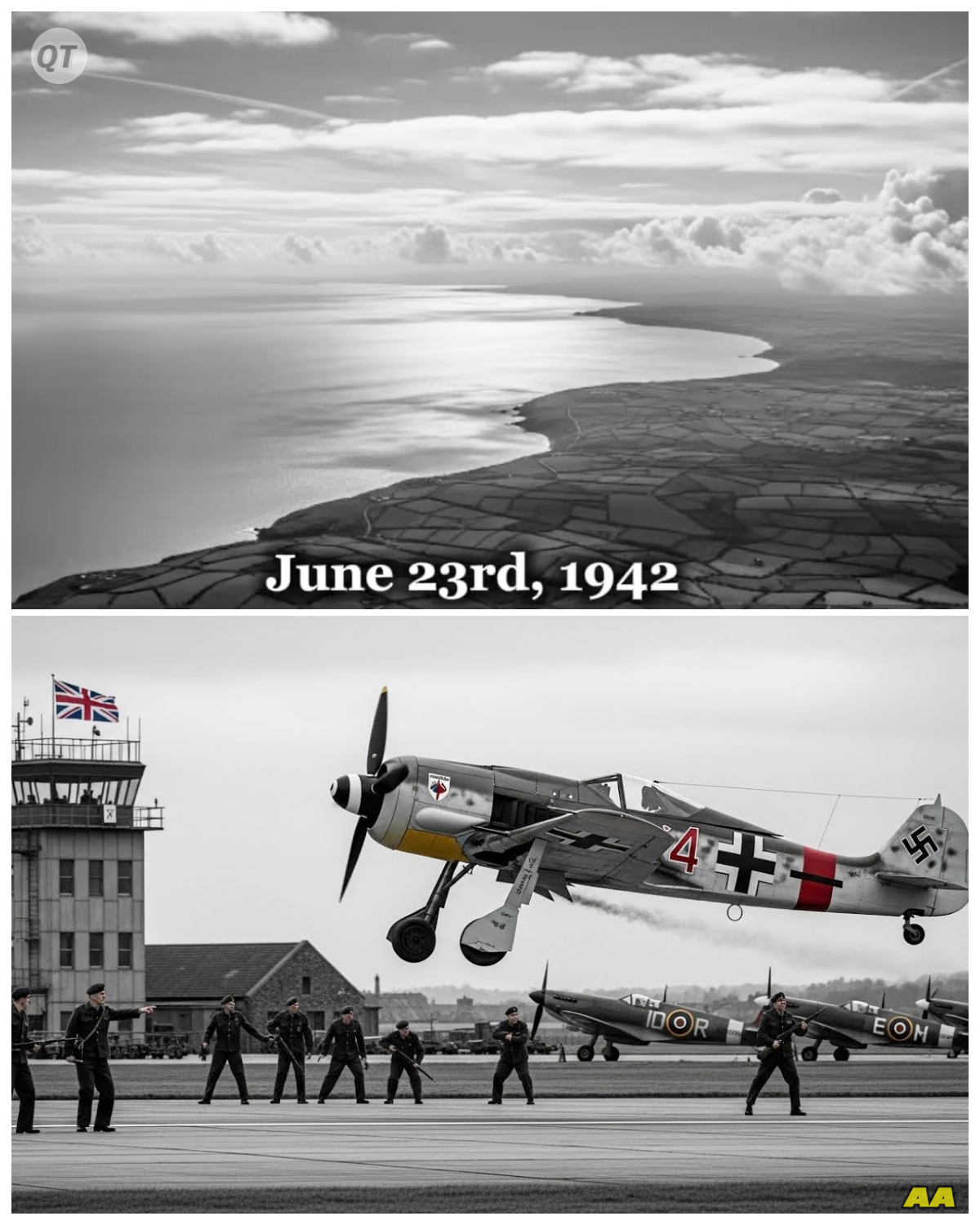 The German Pilot Who Accidentally Landed on a British RAF Airfield and Changed WWII in 5 Minutes-ZZ