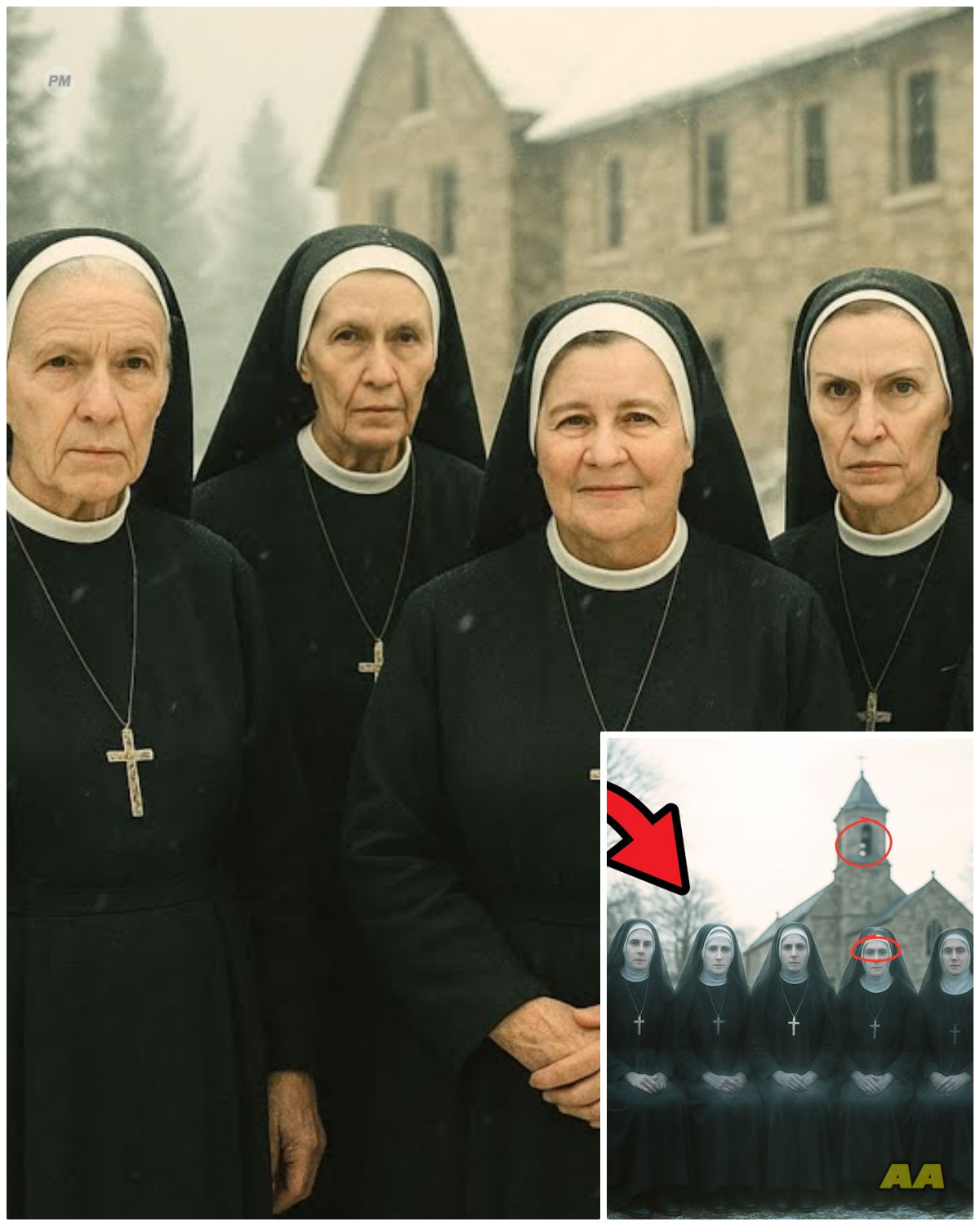 Five Nuns Vanished in 1987 — 36 Years Later, Their Ghostly Figures Appear on This Bench.