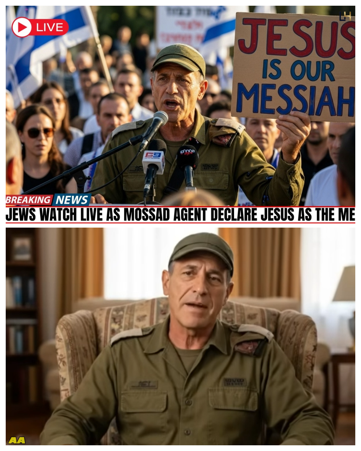 15,000 Israelis Watch LIVE as Mossad Agent Share His Testimony: “Yeshua Is The Messiah for the Jews”