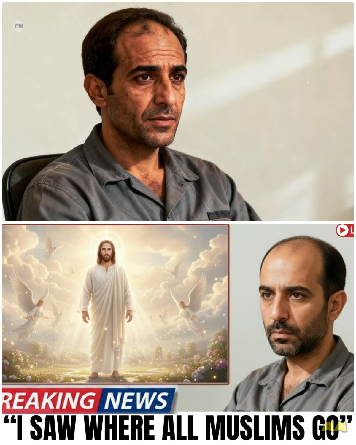 Muslim Immigrant Dies Then JESUS SHOWS HIM THE TRUTH