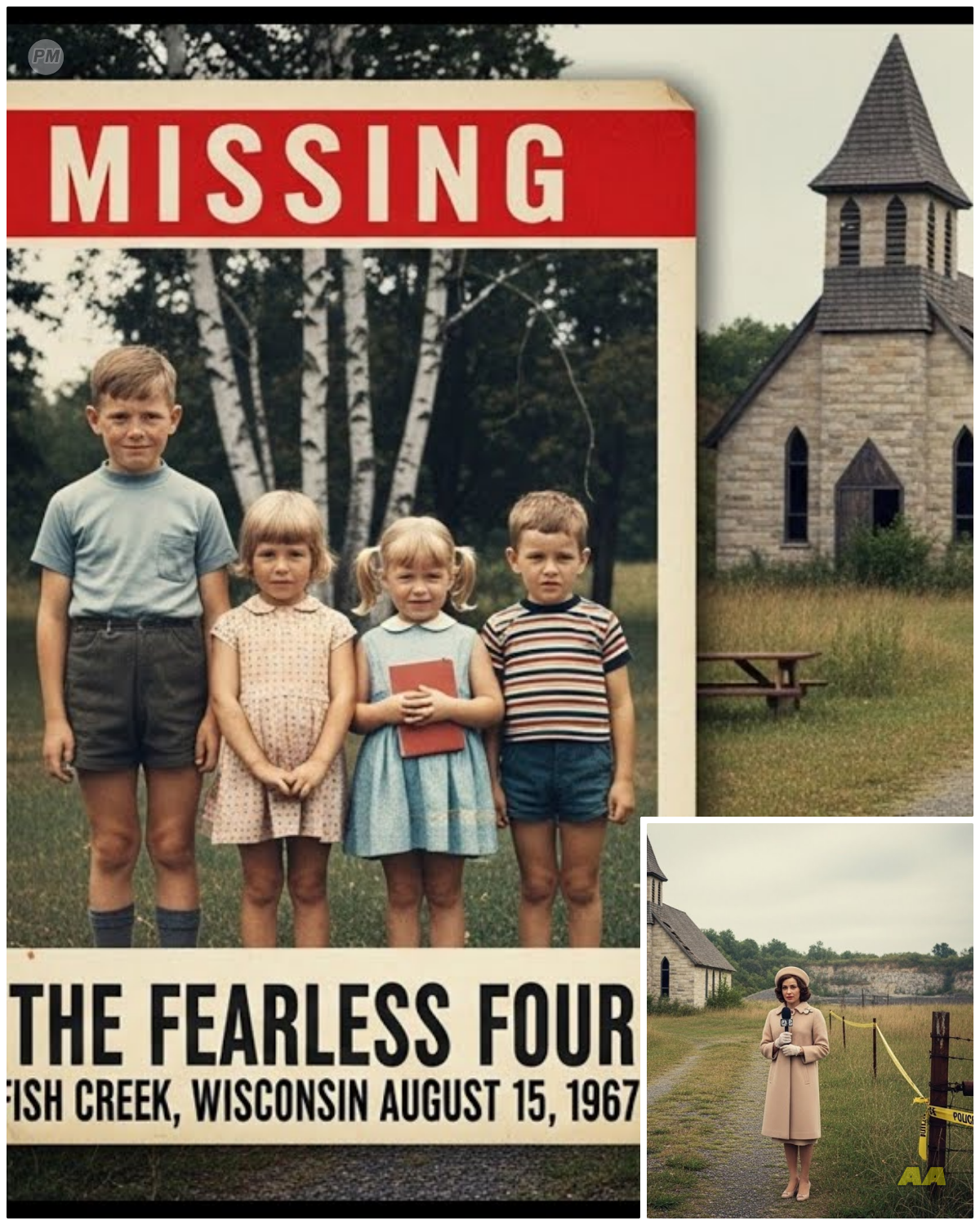 “42 YEARS OF LIES: The Disappearance of Two Children That Turned a Peaceful Wisconsin Town Into a Real-Life Mystery Thriller Nobody Wanted Solved”