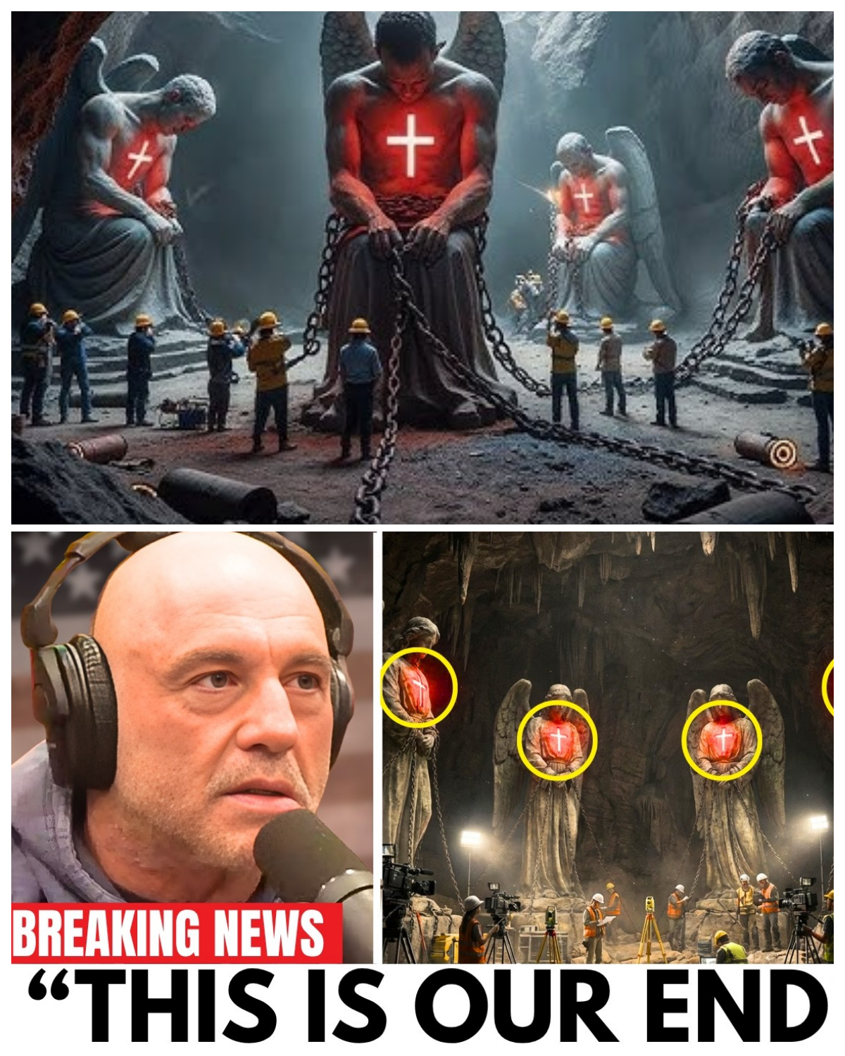 4 Fallen Angels FOUND in a Cave Beneath the Euphrates River—Jesus Coming Back With Haunting Message