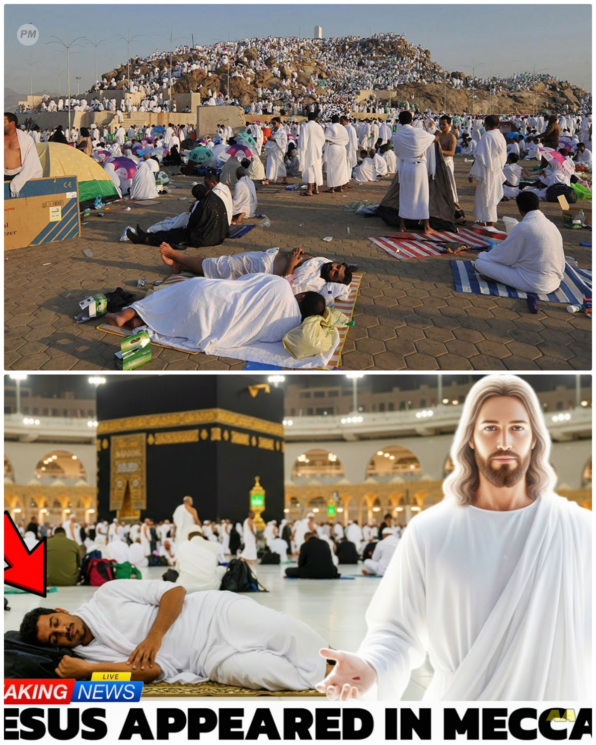 Muslim Pilgrim Sees Jesus While Sleeping Near the Kaaba in Mecca 